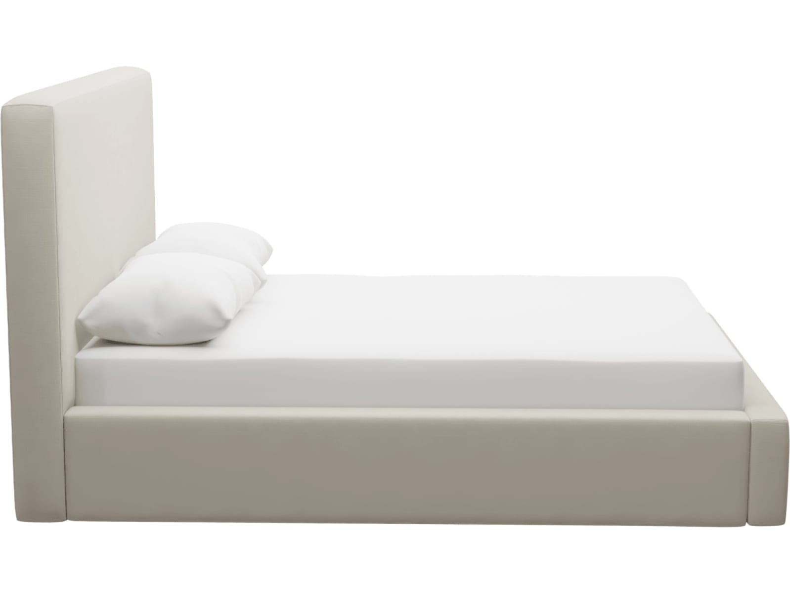 Felix Gas Lift Bed Toorak Pearl color Toorak Pearl