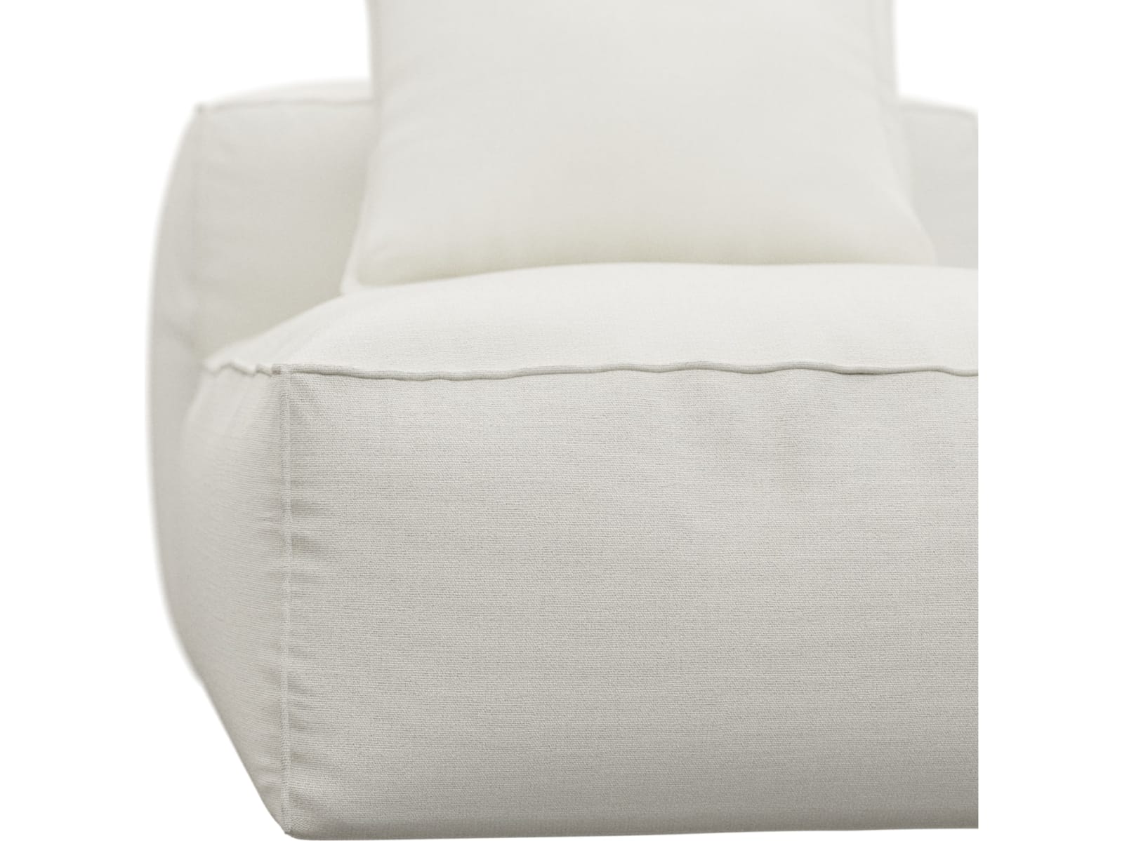 Riley Toorak Pearl Module Chaise color Toorak Pearl