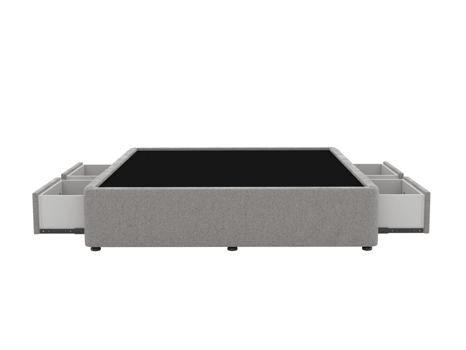 Zenith Storage Drawer Bed Base Toorak Pebble color Toorak Pebble
