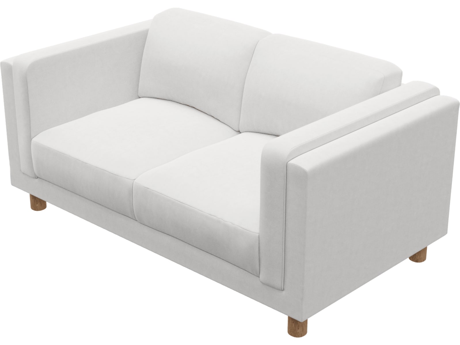 Hayes Muse Frost Sofa - 2 Seater color Muse Frost