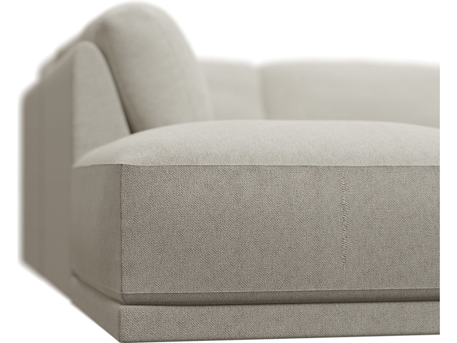 Emily Modular Sofa Noa Desert - 6 Piece color Noa Desert