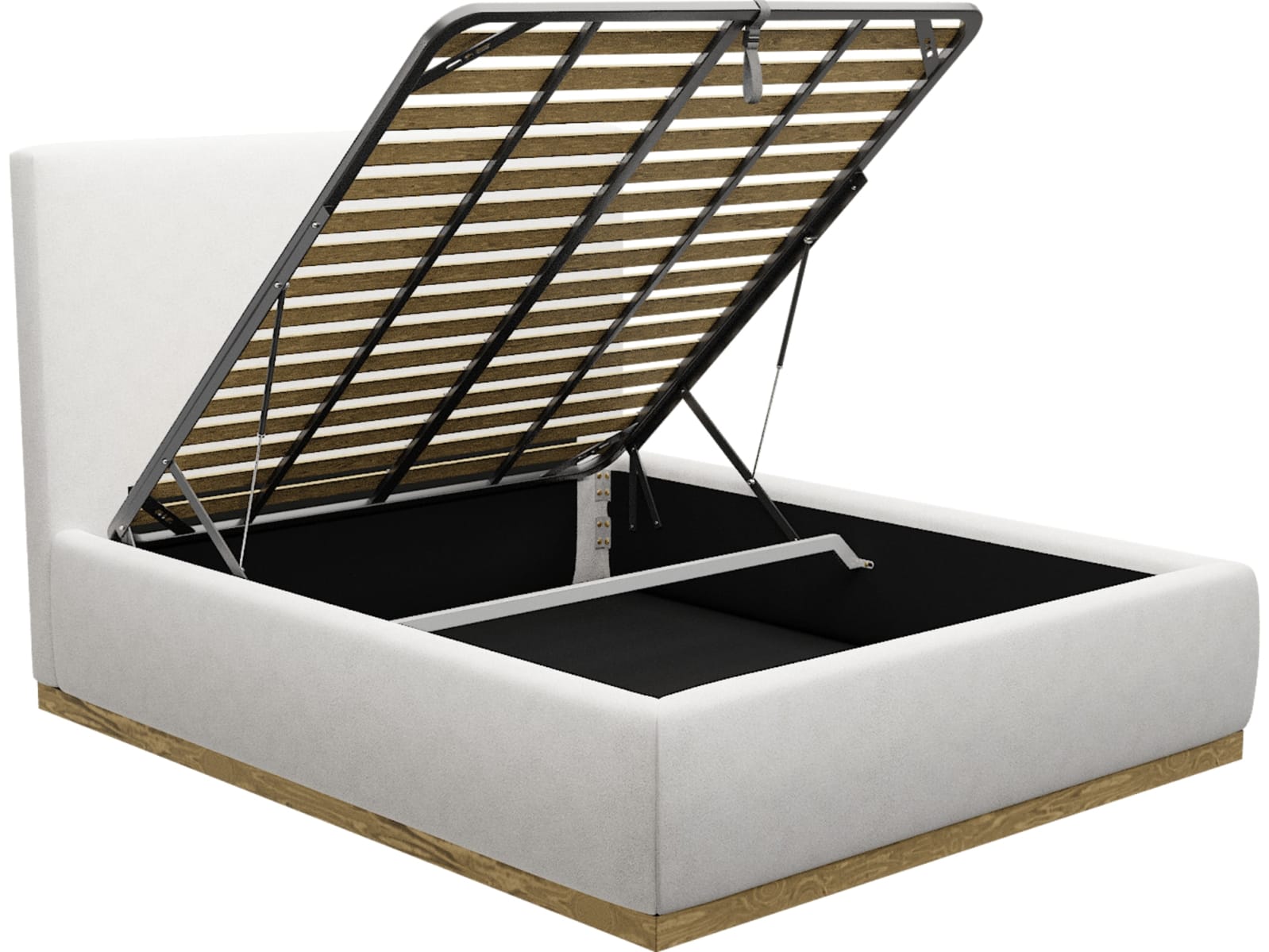 Haven Gas Lift Bed Noa Fog color Noa Fog