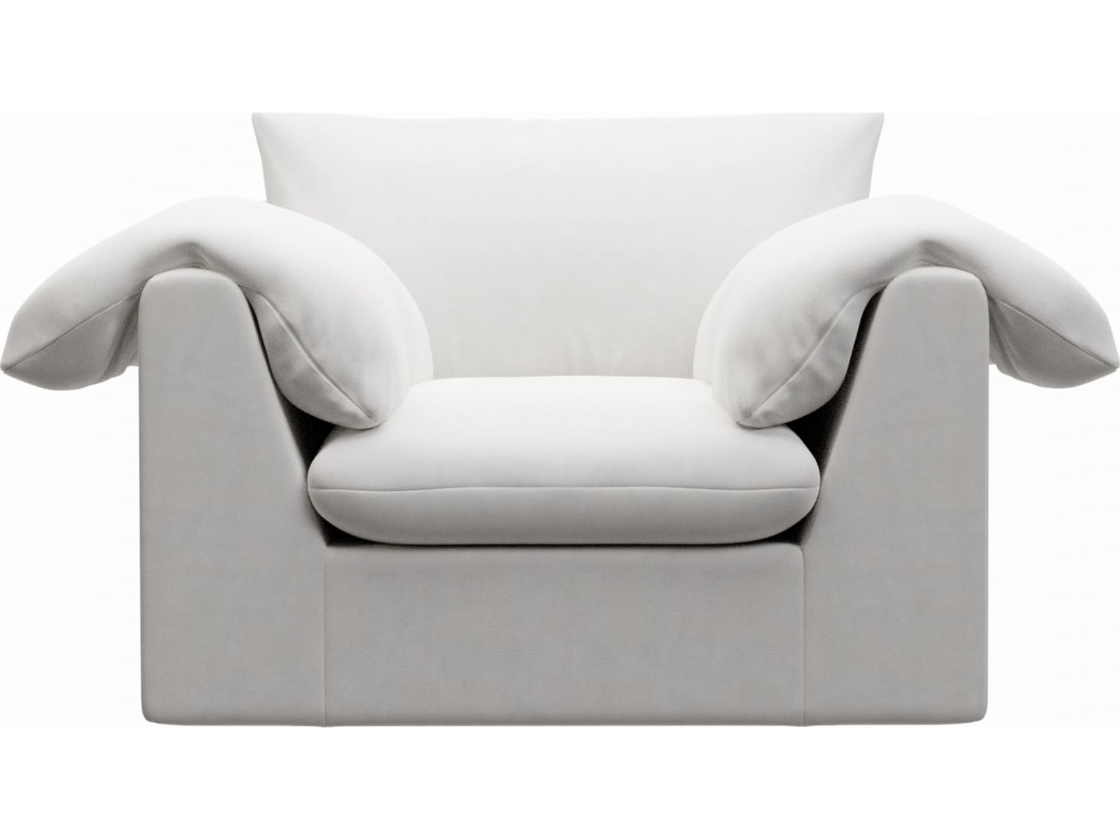 Ludlow Muse Frost Armchair color Muse Frost