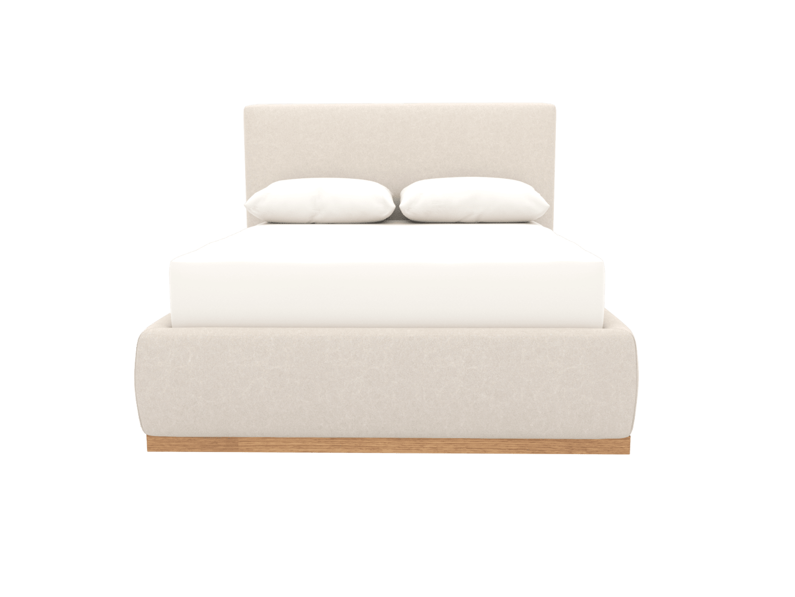 Haven Gas Lift Bed View Cream Queen color View Cream