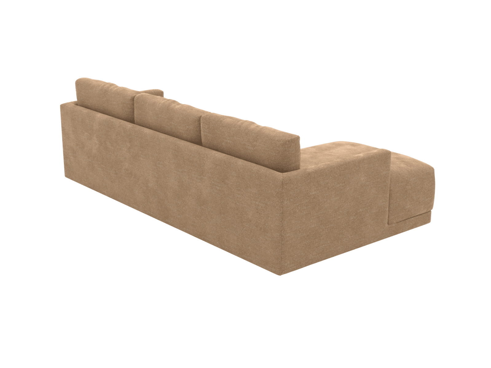Haven Avon Honey 3 Seater Chaise Sofa color Avon Honey