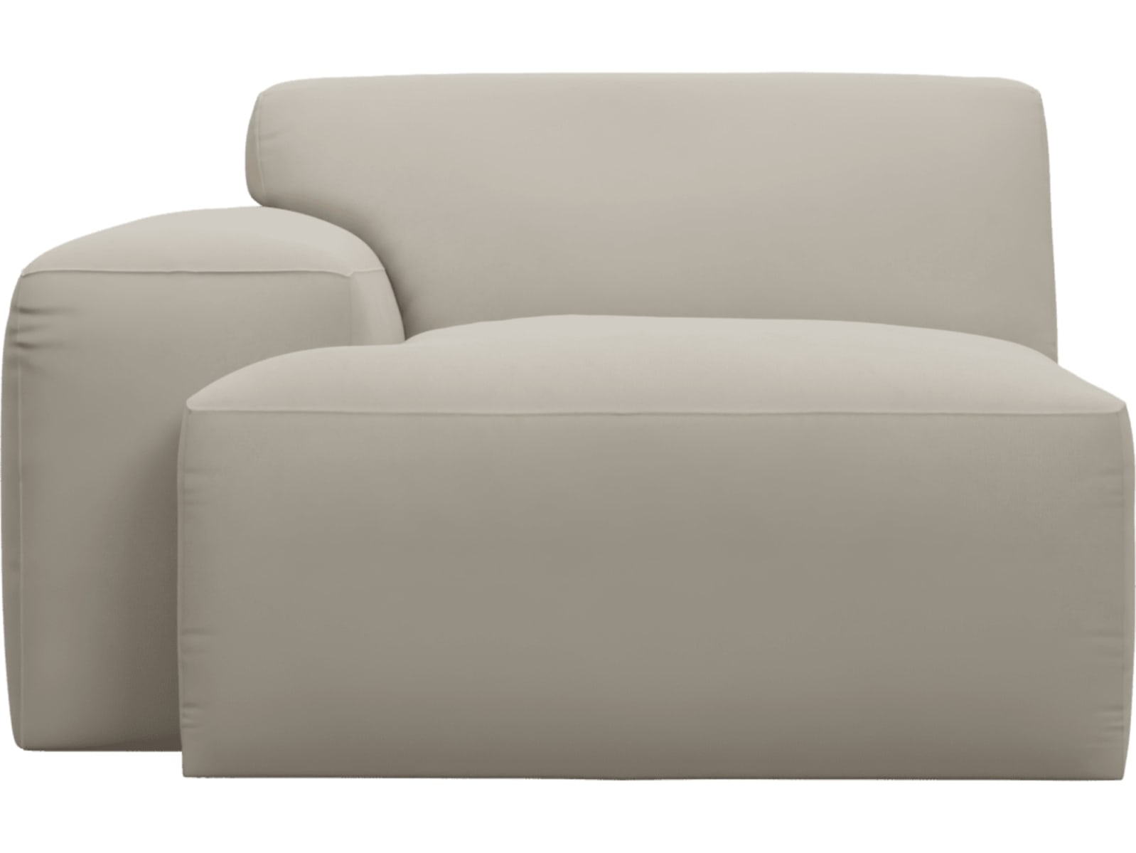 Copenhagen Isla Sea Pearl Left Arm Facing Sofa Module color Isla Sea Pearl