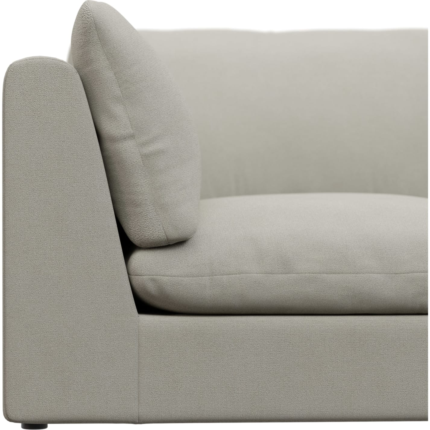 Ludlow California Ivory Corner Sofa Chair Module color California Ivory