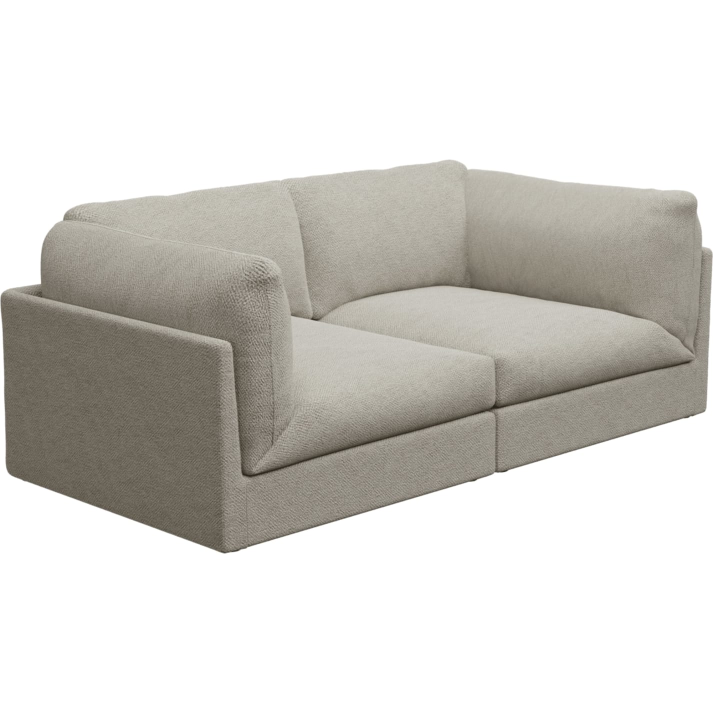 Finley Noa Desert Modular Sofa - 2 Seater color Noa Desert