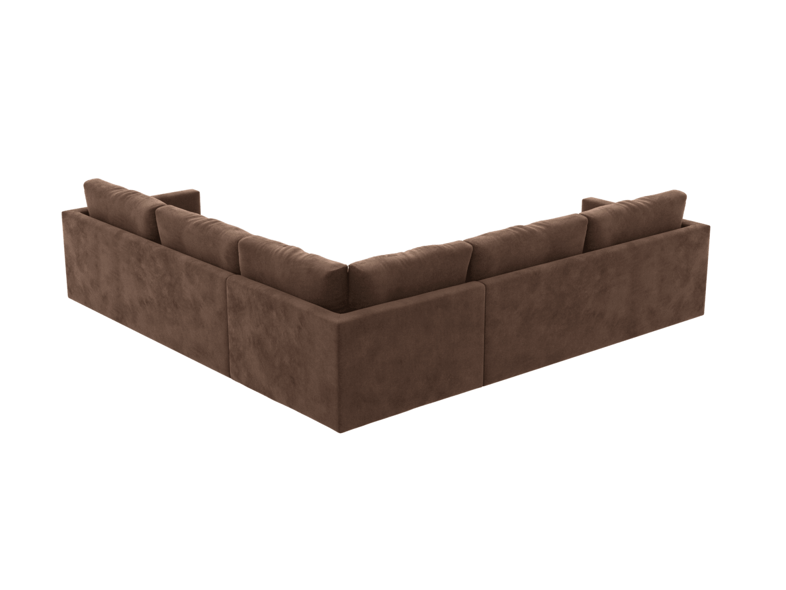 Haven Muse Chocolate 7 Seater Corner Sofa color Muse Chocolate