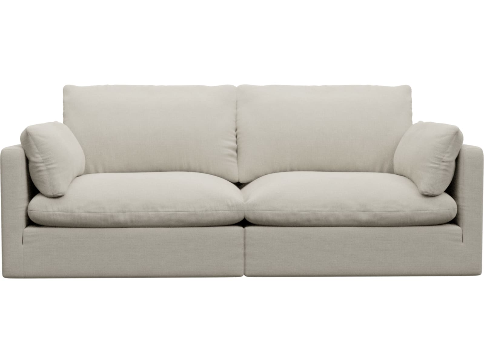 Willow Toorak Pearl Modular Sofa - 2 Seater color Toorak Pearl
