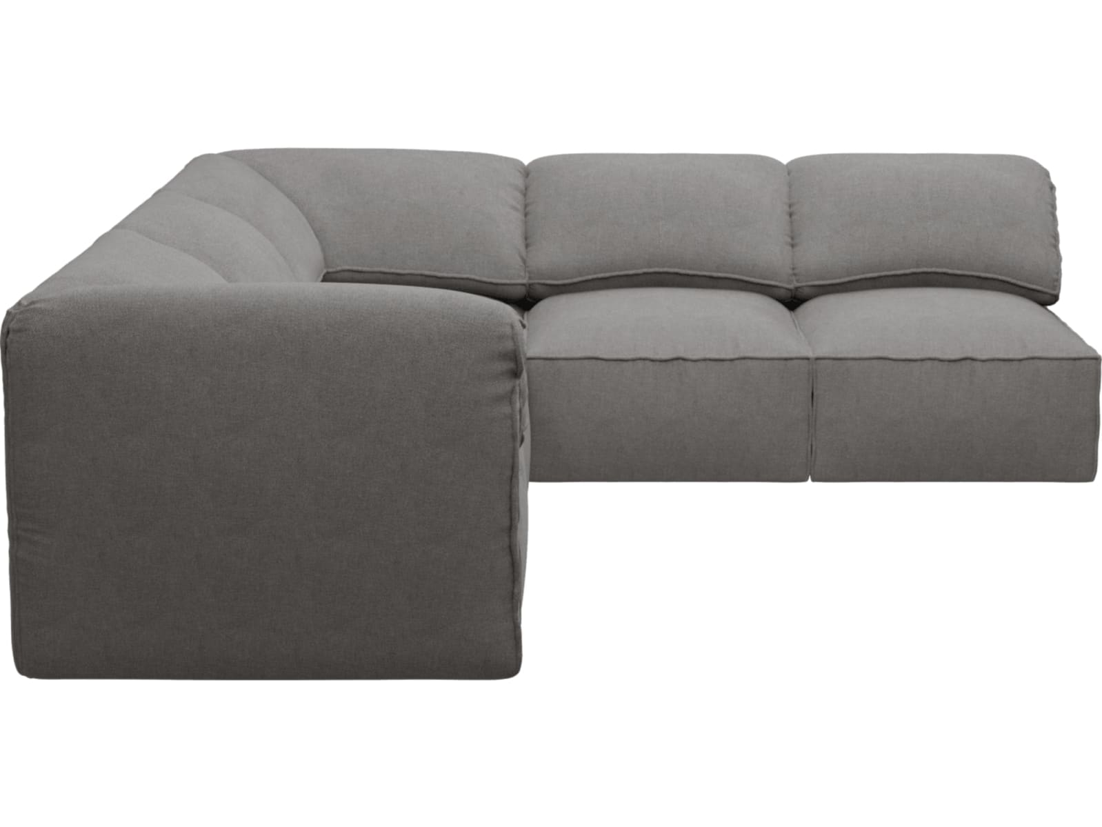 Kai California Slate Modular Sofa - 5 Seater color California Slate