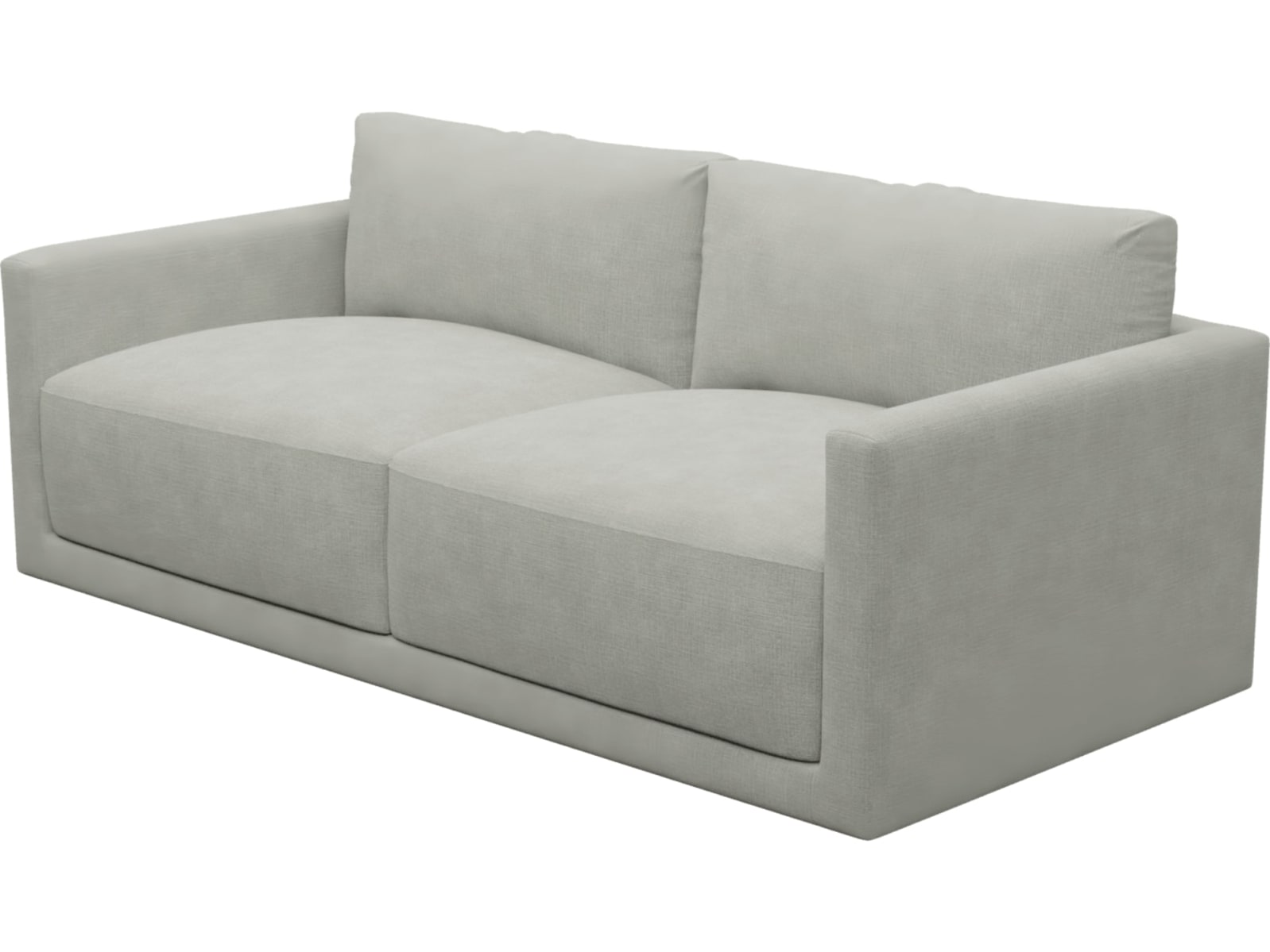 Haven Toorak Pebble Sofa - 3.5 Seater color Toorak Pebble