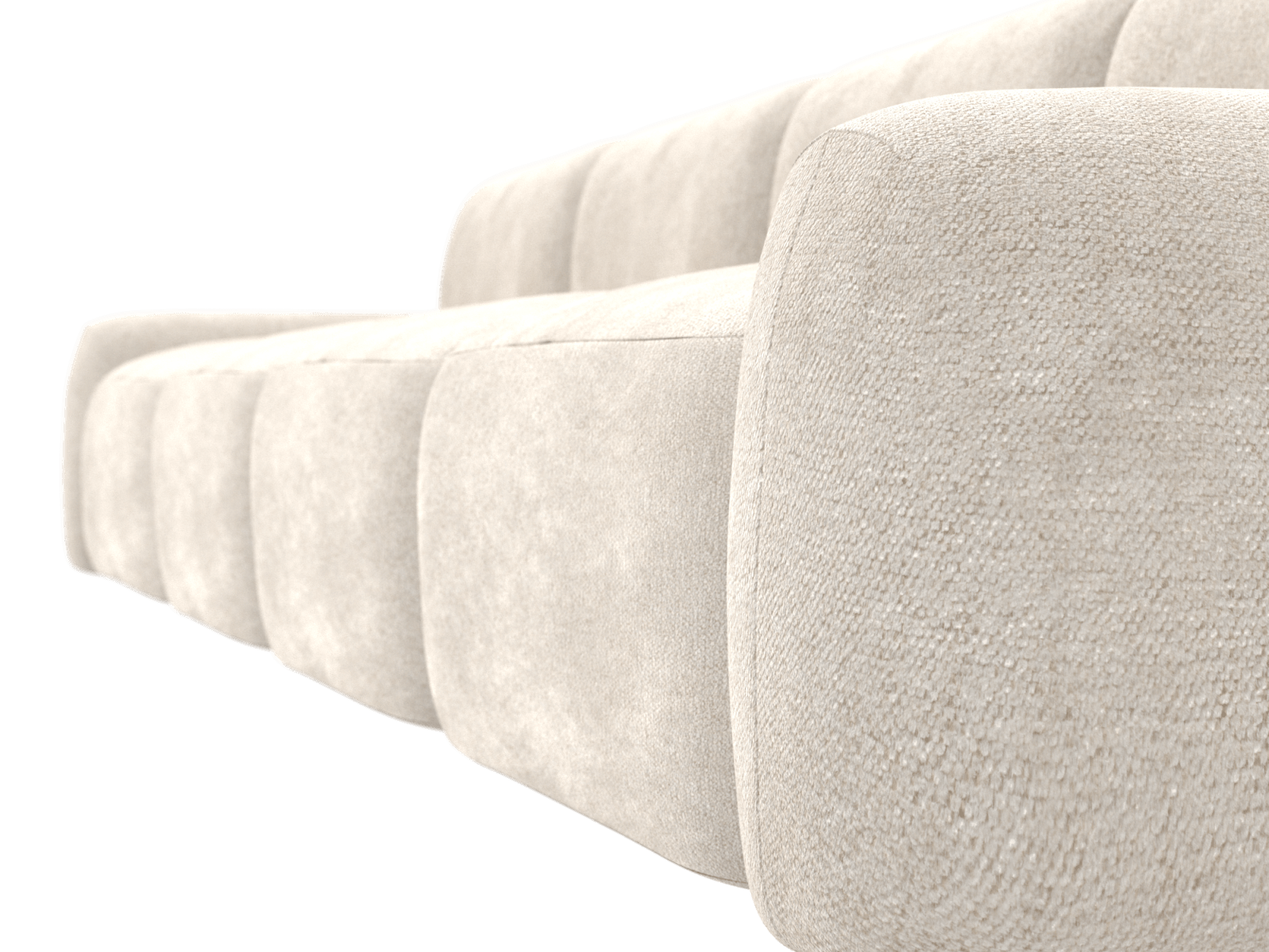 Beckett Avon Mineral Modular Sofa - 4 Seater color Avon Mineral