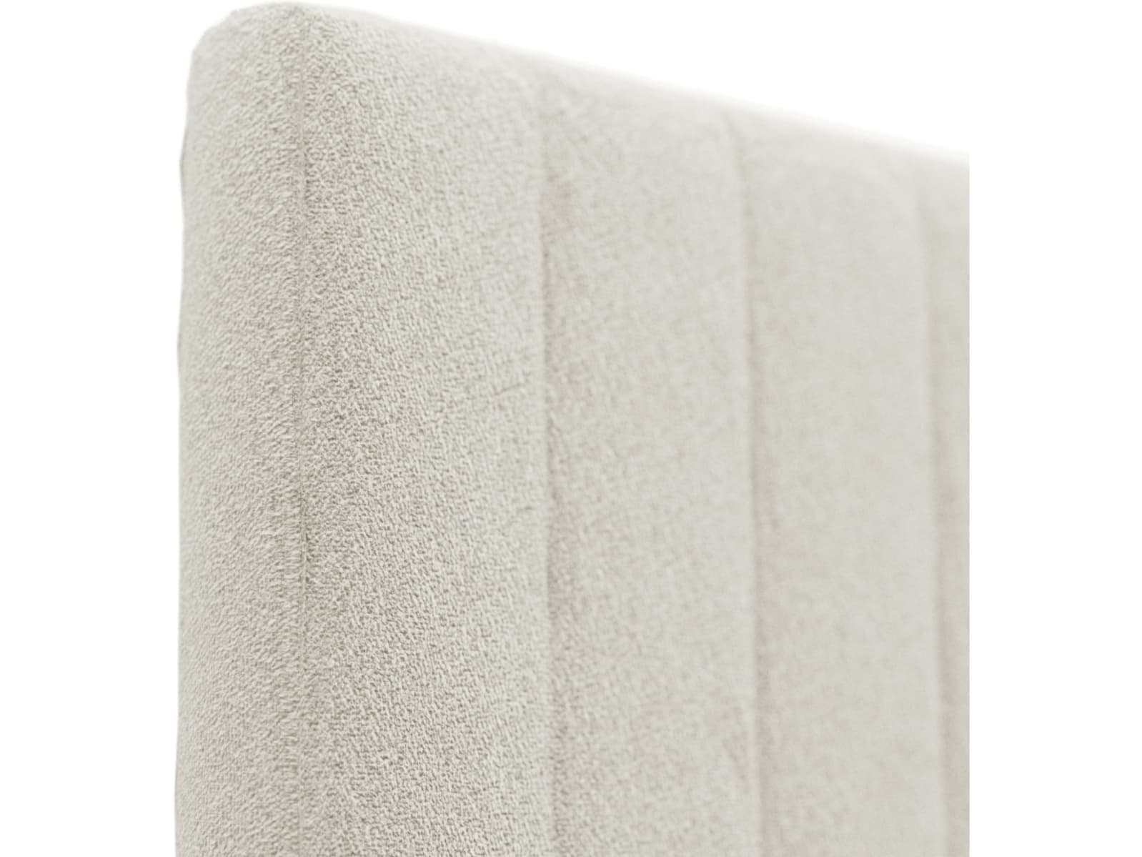 Brentwood Gas Lift Bed Boucle Ivory color Boucle Ivory