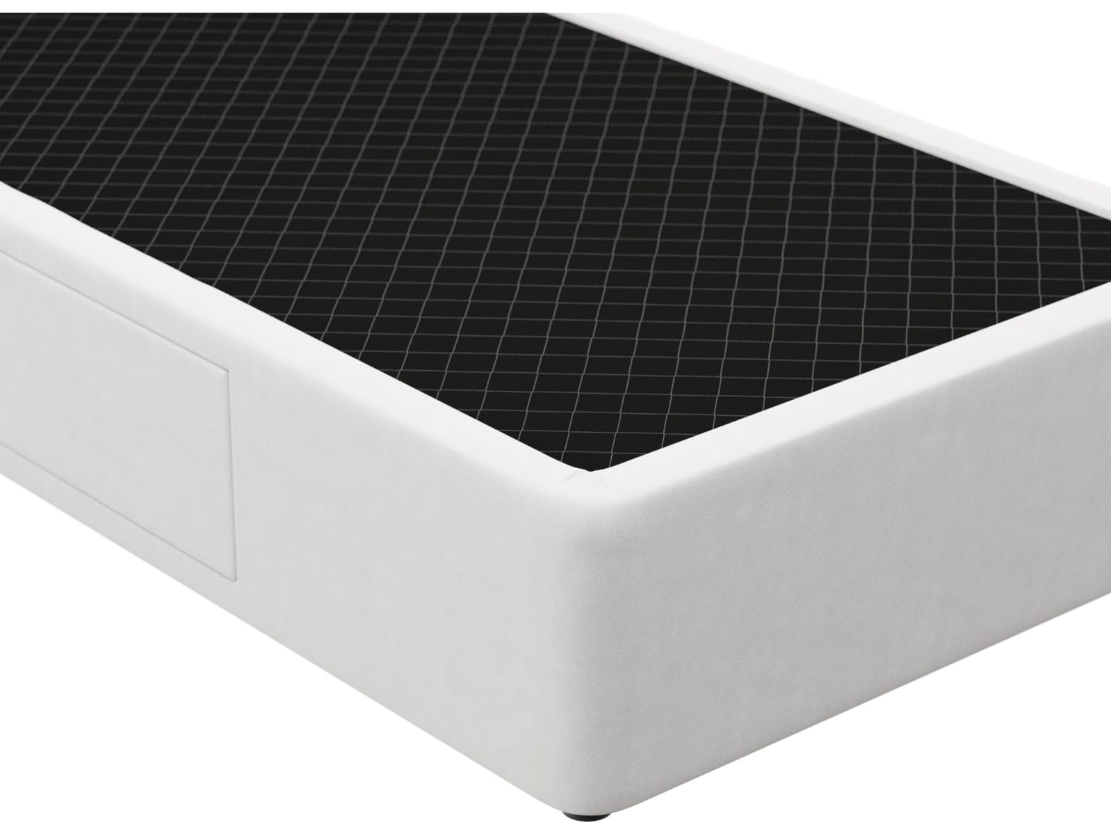 Zenith Kids 1 Storage Drawer Bed Base Muse Frost color Muse Frost