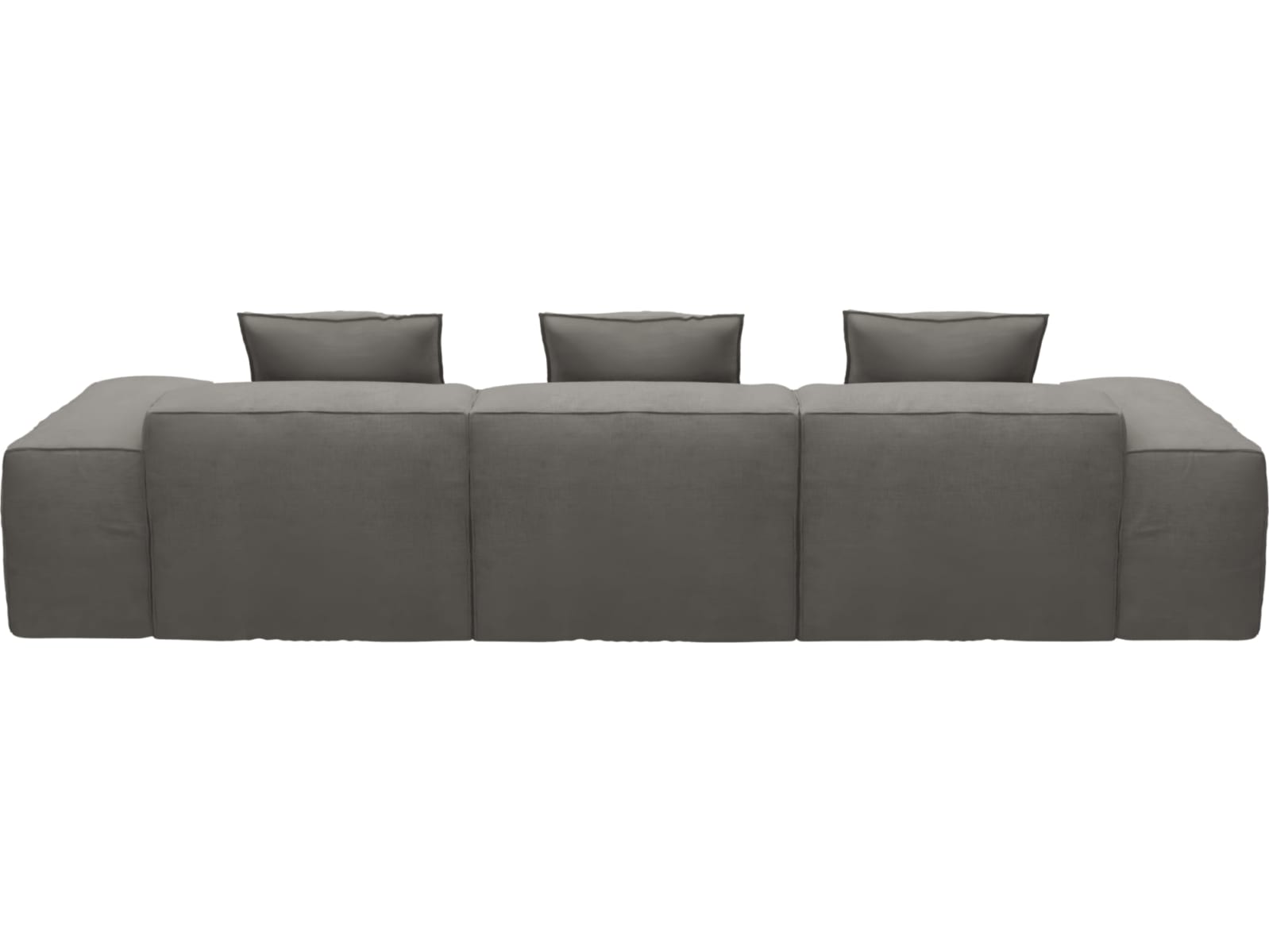 Riley Isla Soft Grey Modular Sofa - 3 Seater color Isla Soft Grey