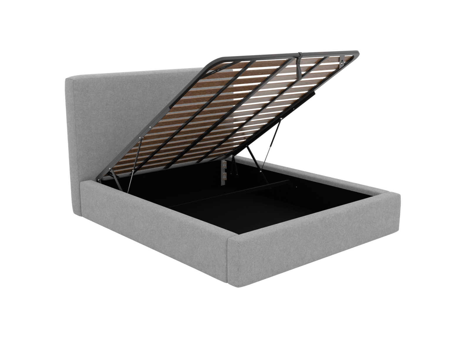 Felix Gas Lift Bed California Slate color California Slate