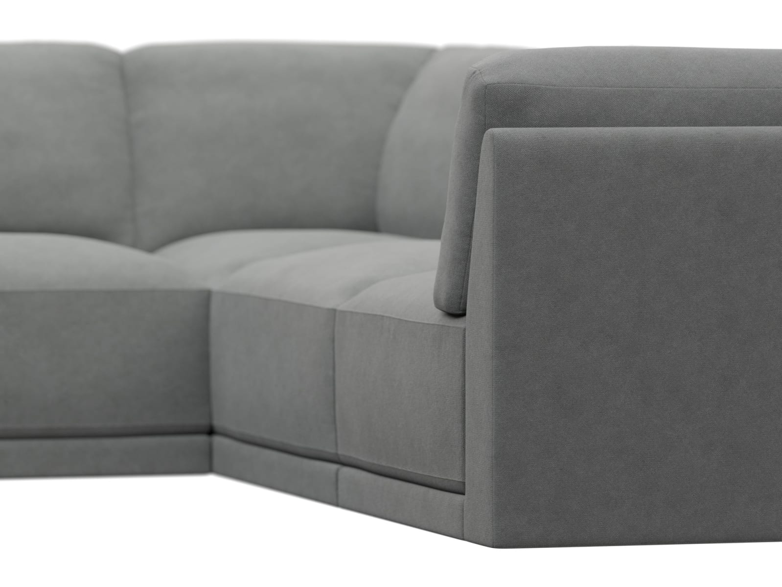 Emily Modular Sofa Maya Flint - 4 Piece color Maya Flint