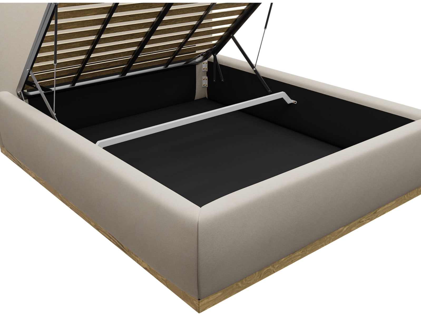 Haven Gas Lift Bed Isla Sea Pearl color Isla Sea Pearl