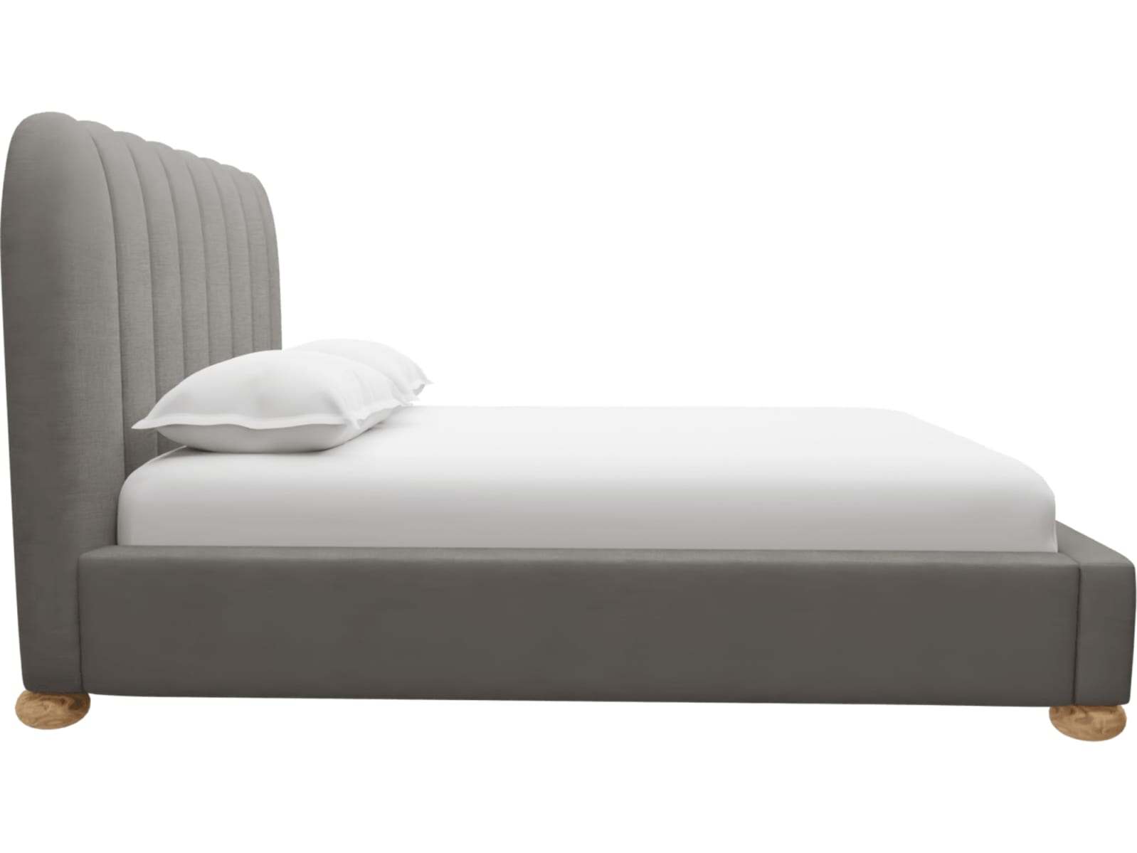 Maeve Bed Isla Soft Grey color Isla Soft Grey
