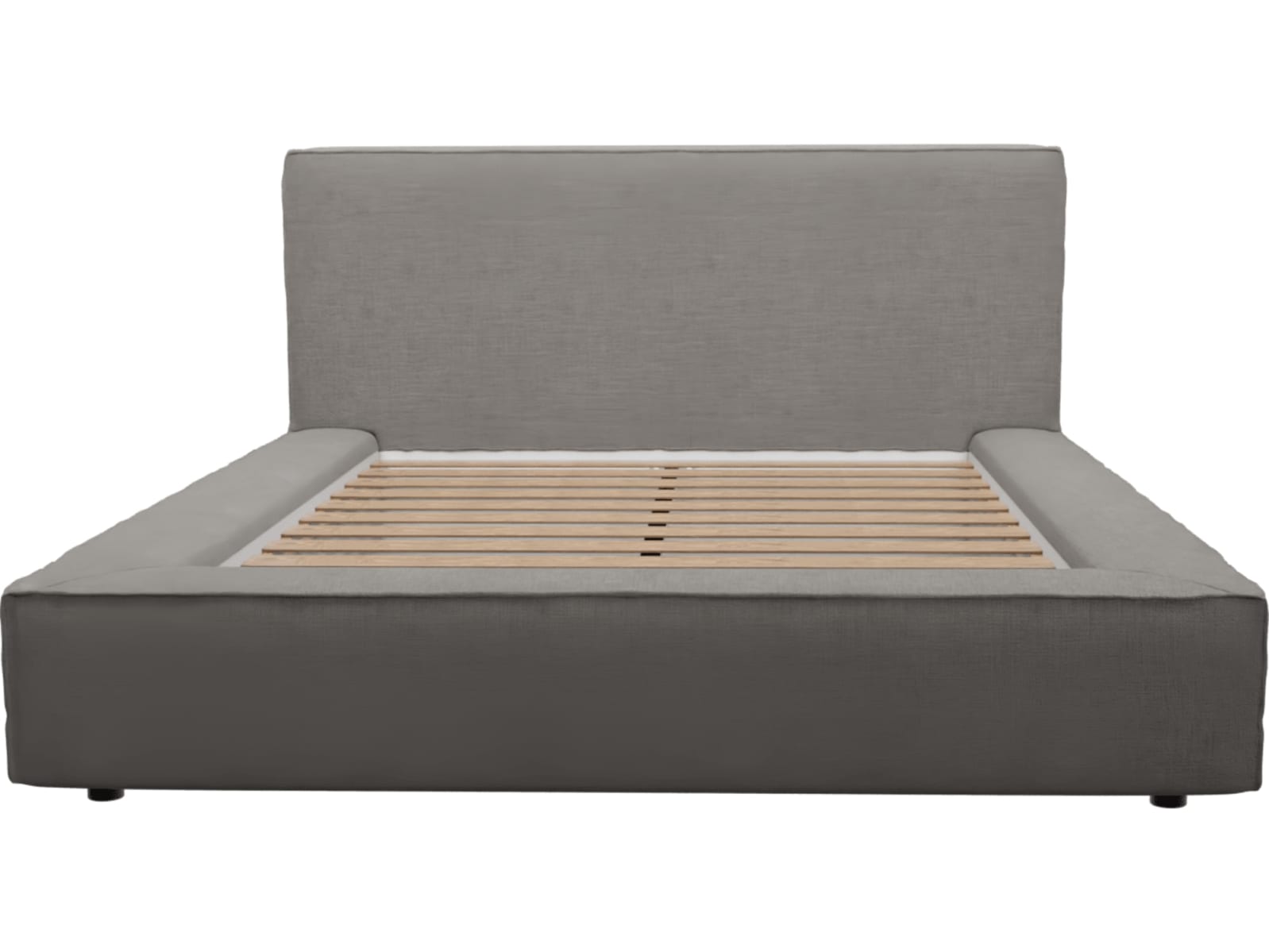 Riley Bed Frame Isla Soft Grey color Isla Soft Grey