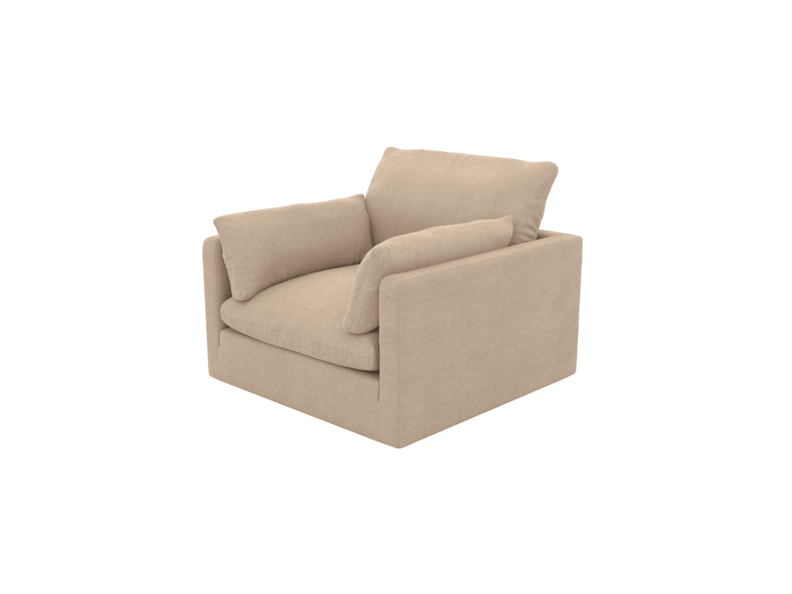 Willow Muse Driftwood Armchair color Muse Driftwood