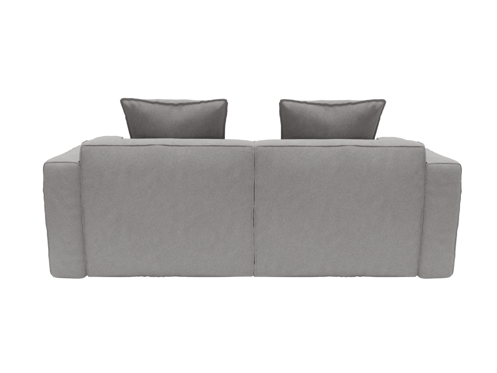 Riley Apt View Steel Sofa - 2 Seater color View Steel