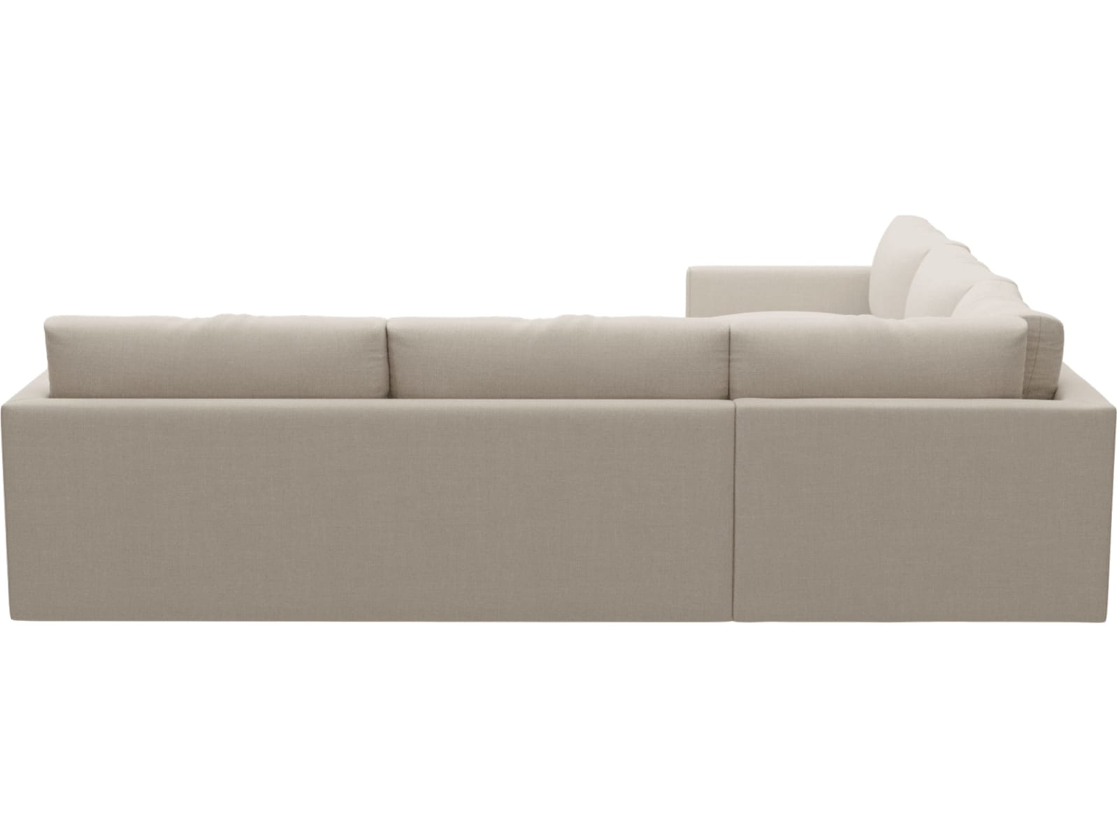 Haven Santa Fe Sand Modular Sofa - 7 Seater color Santa Fe Sand