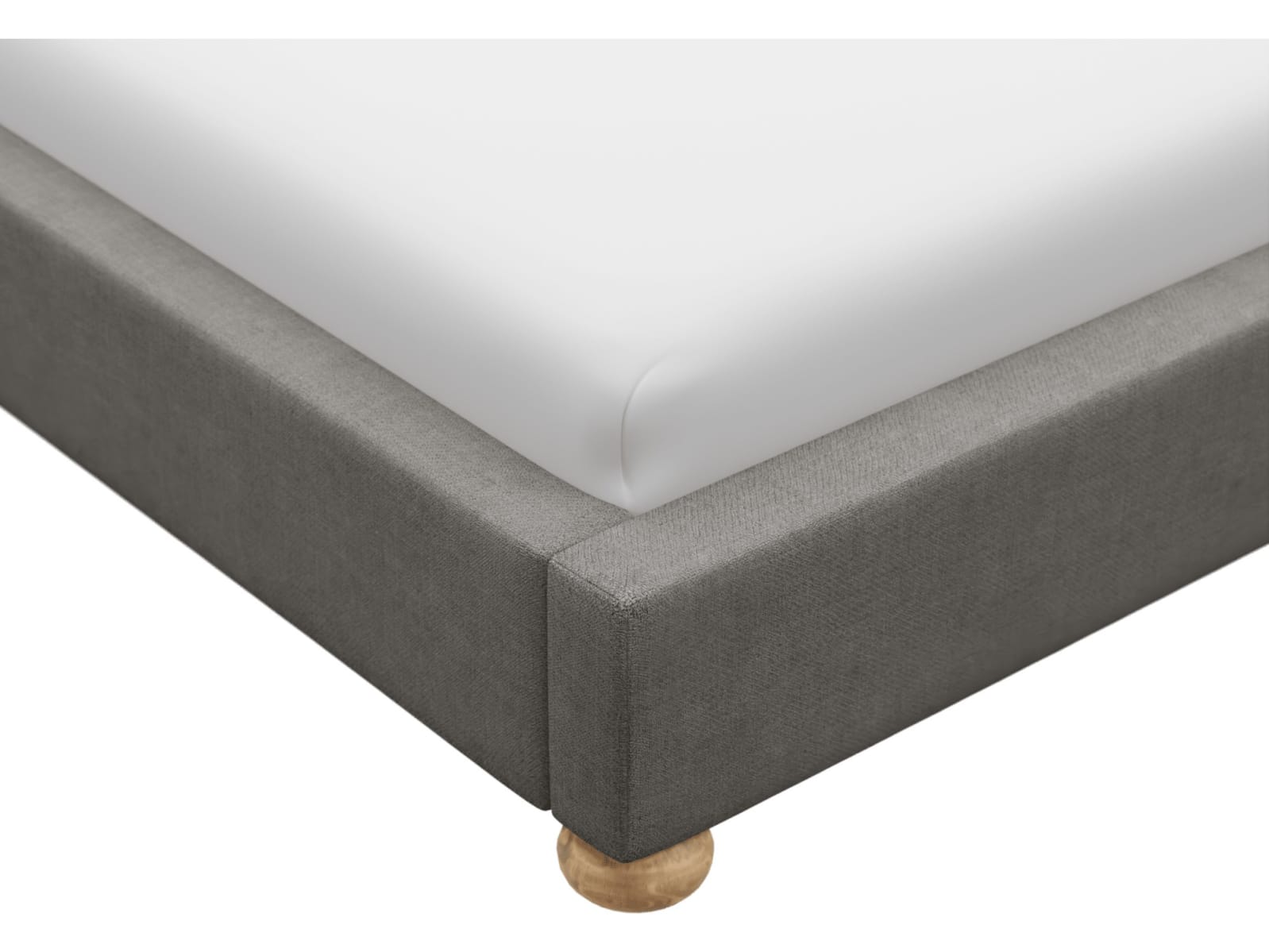 Maeve Bed Isla Soft Grey color Isla Soft Grey