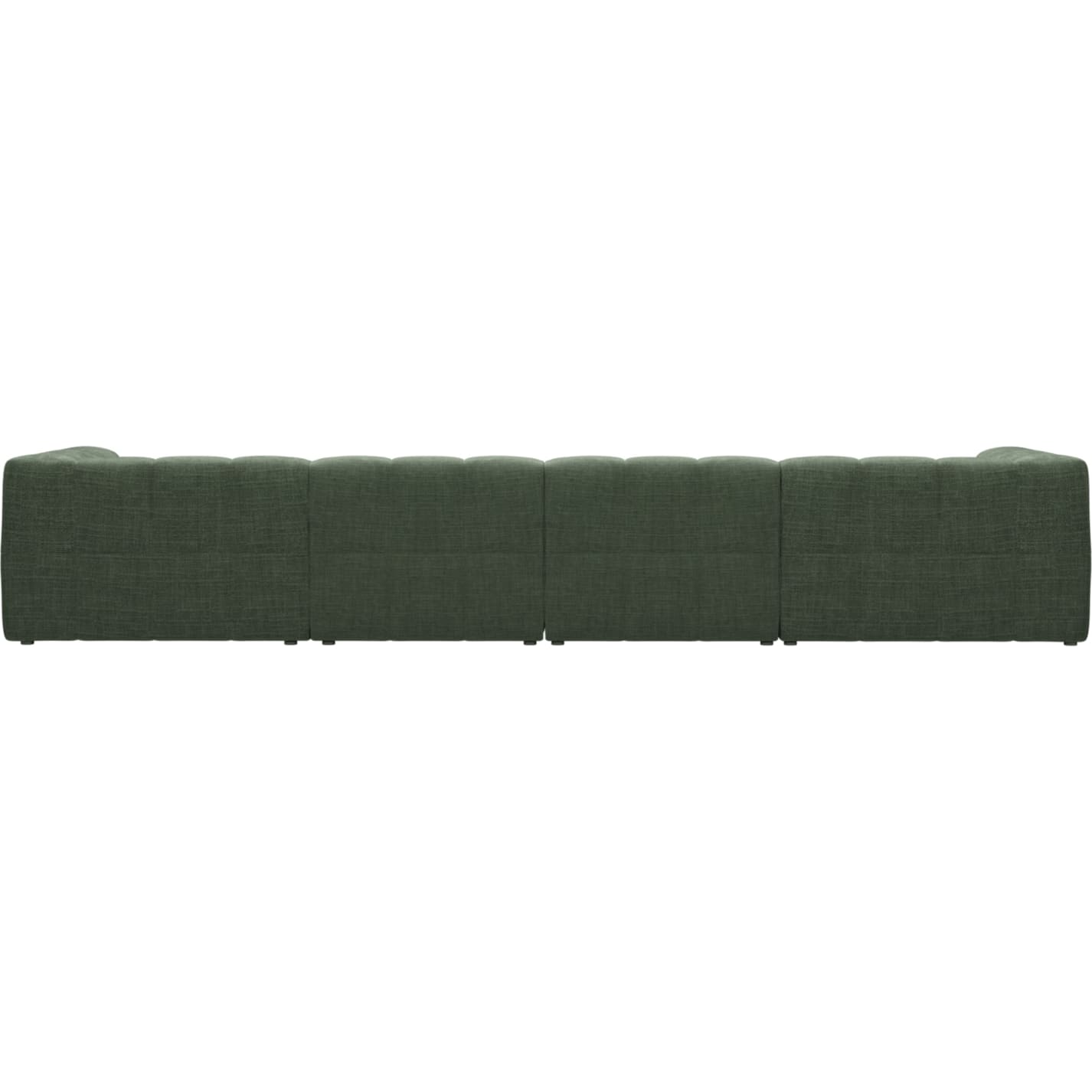 Lucello Tribute Dark Jade Modular Sofa - 4 Piece color Tribute Dark Jade