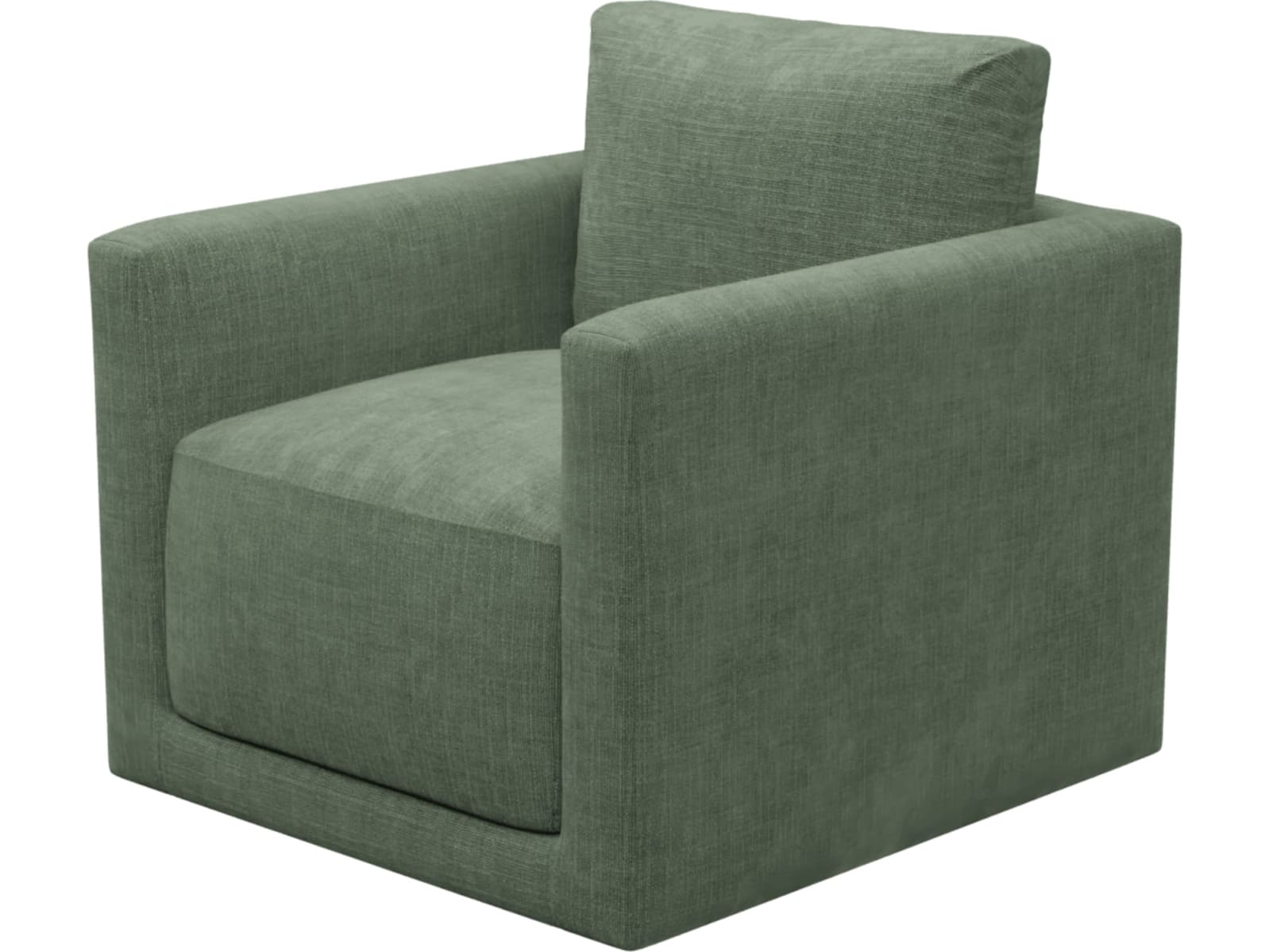 Haven Tribute Dark Jade Swivel Chair color Tribute Dark Jade