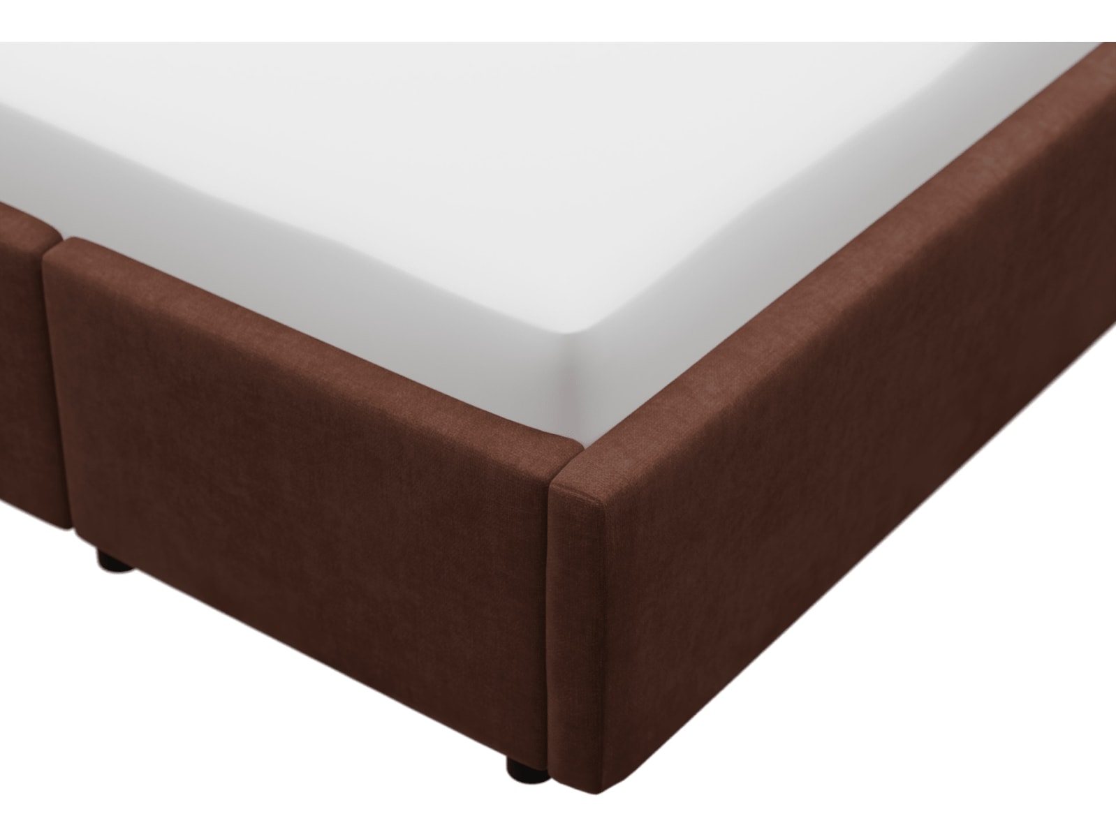 Aria Drawer Bed Muse Rust color Muse Rust