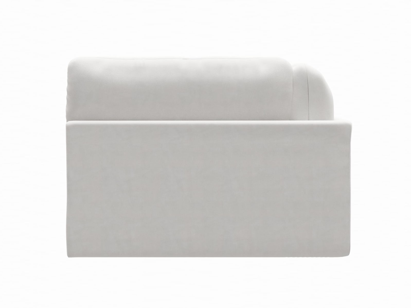 Finley Muse Frost Left Arm Facing Chaise Module color Muse Frost