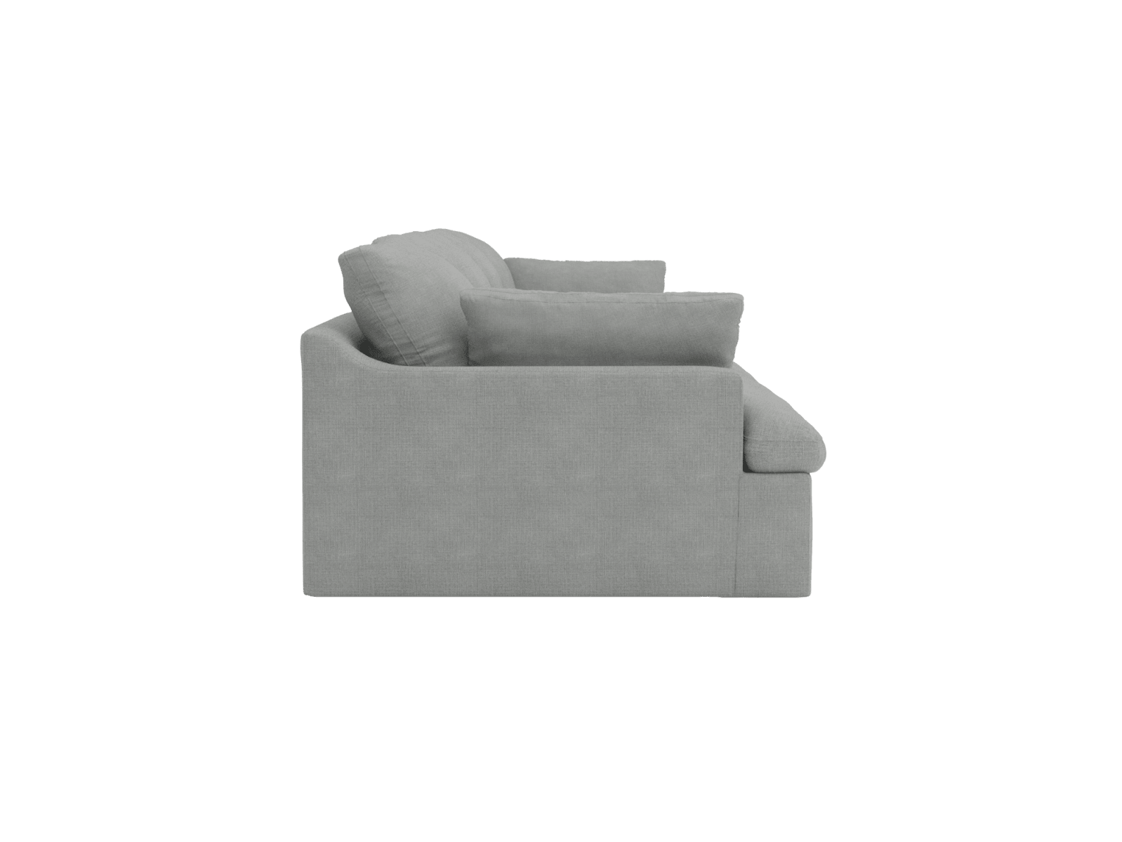 Retreat Toorak Pebble Modular Sofa - 4 Piece color Toorak Pebble