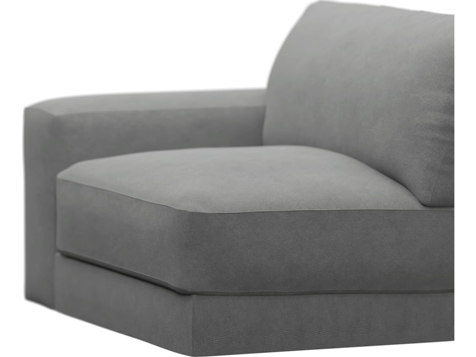 Monica Maya Flint Left Arm Facing Chair Module color Maya Flint