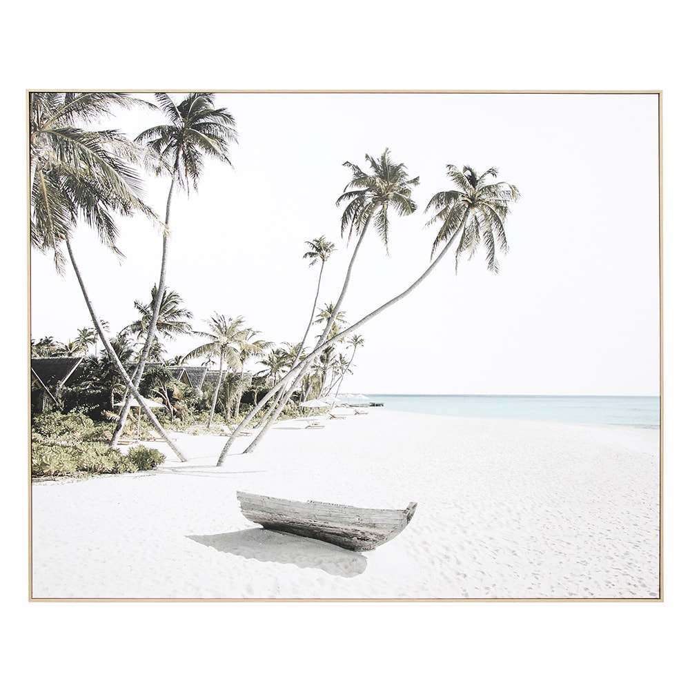 Island Daydream Framed Canvas  - 150cm x 120cm 
