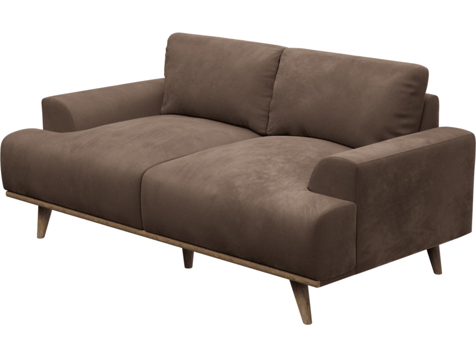 Dane Muse Chocolate Sofa - 2 Seater color Muse Chocolate
