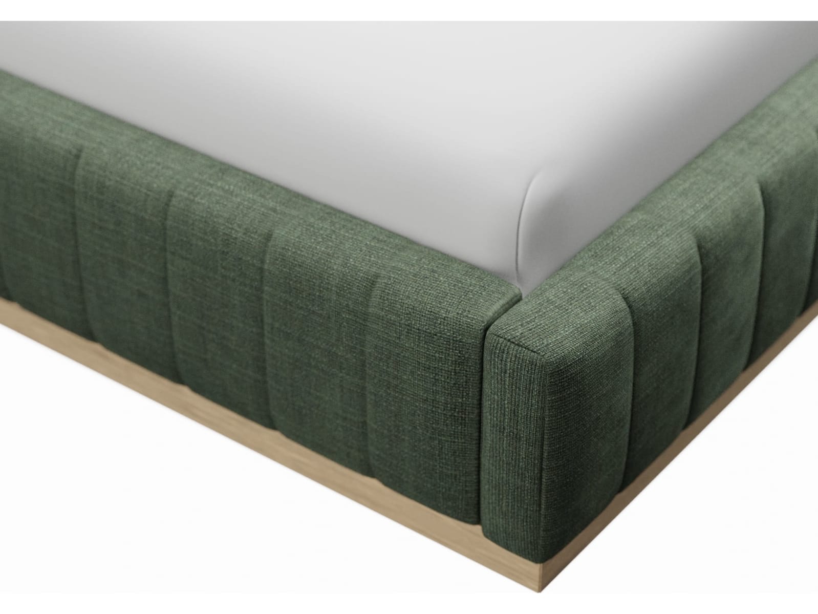 Brentwood Gas Lift Bed Tribute Dark Jade color Tribute Dark Jade