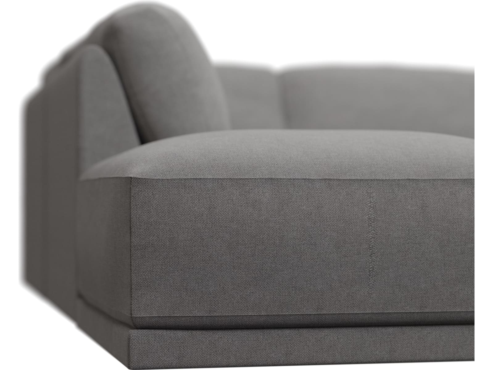 Emily Modular Sofa California Slate - 6 Piece color California Slate