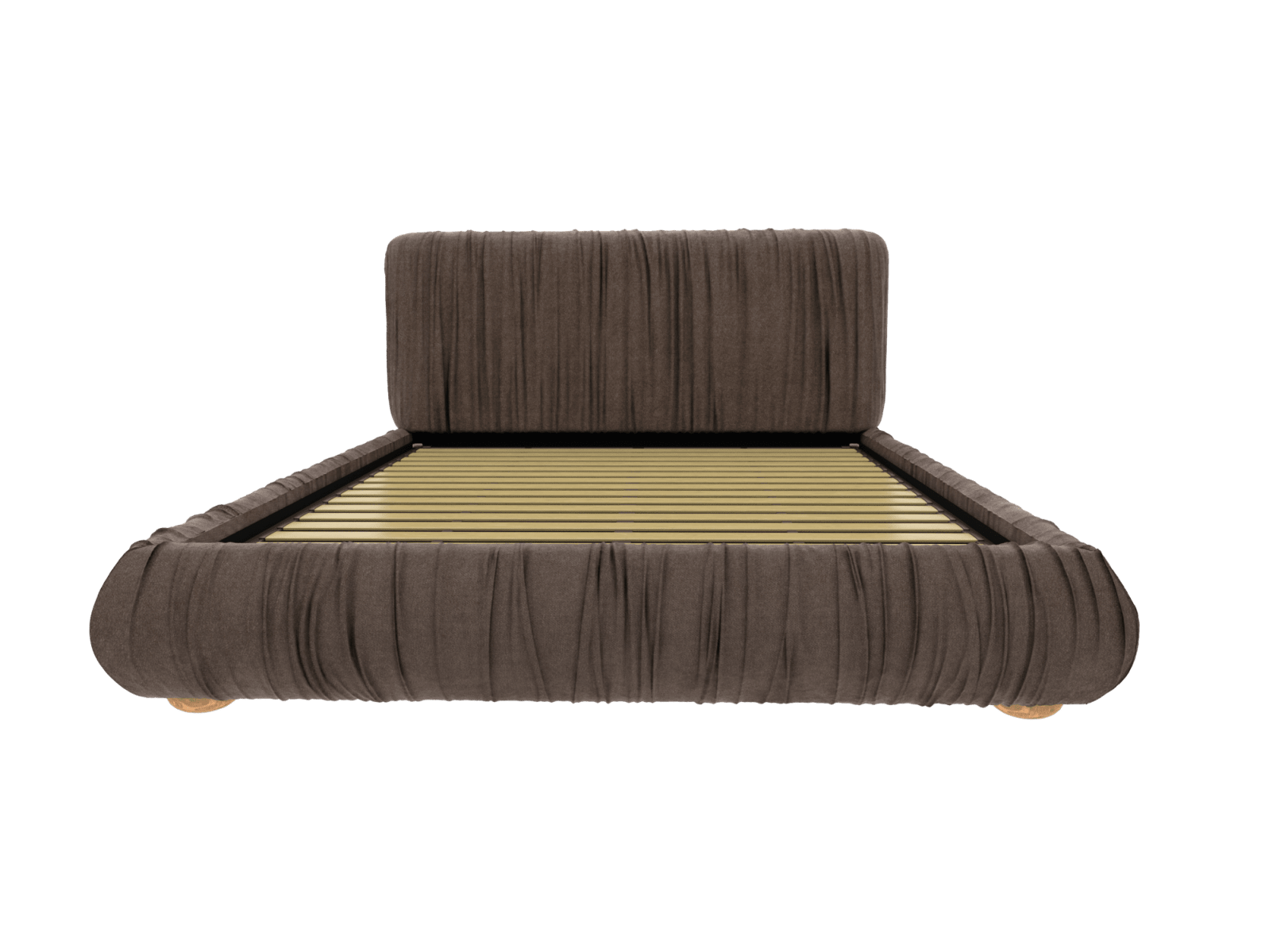 Gracie Bed Frame Muse Mink color Muse Mink