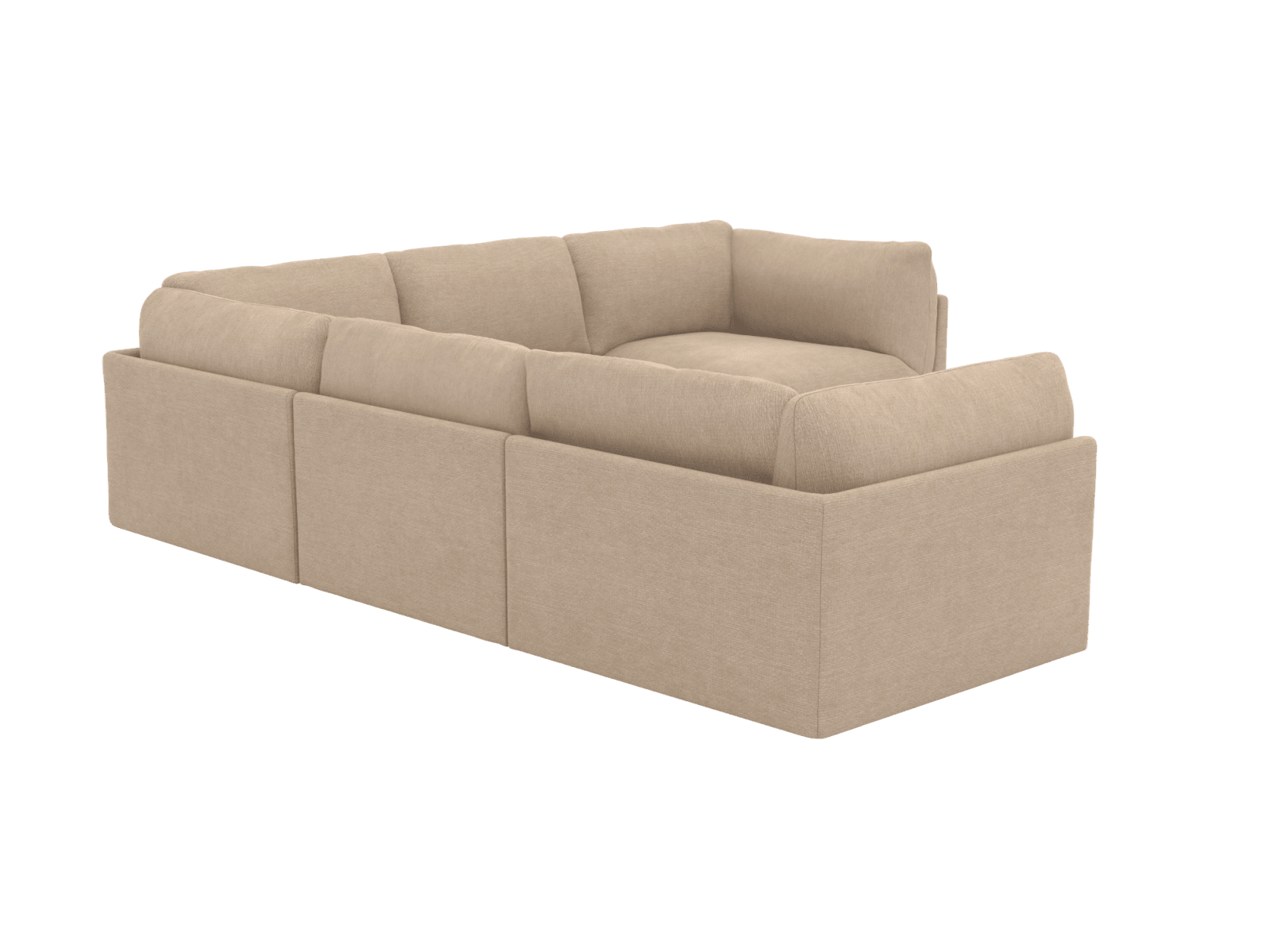 Finley Muse Driftwood Corner Sofa - 5 Seater color Muse Driftwood