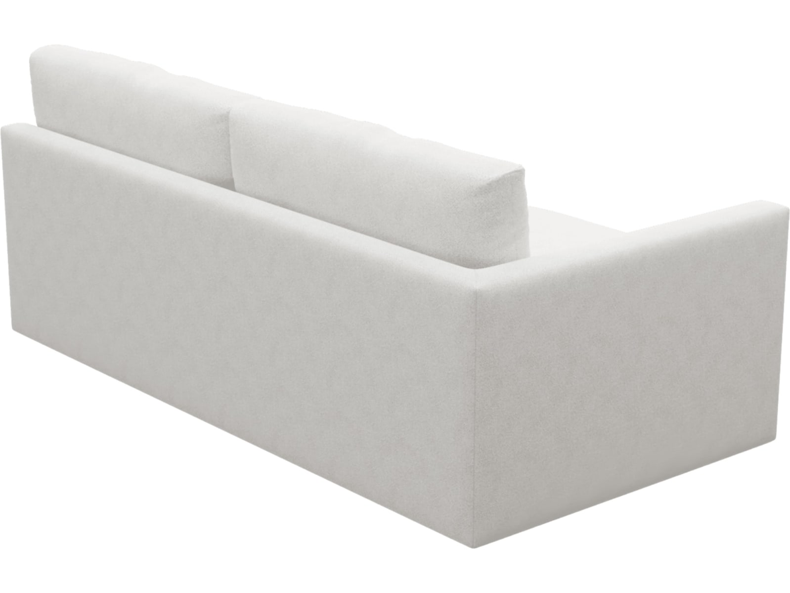 Haven Noa Fog Left Arm Facing 3 Seater Sofa Module color Noa Fog
