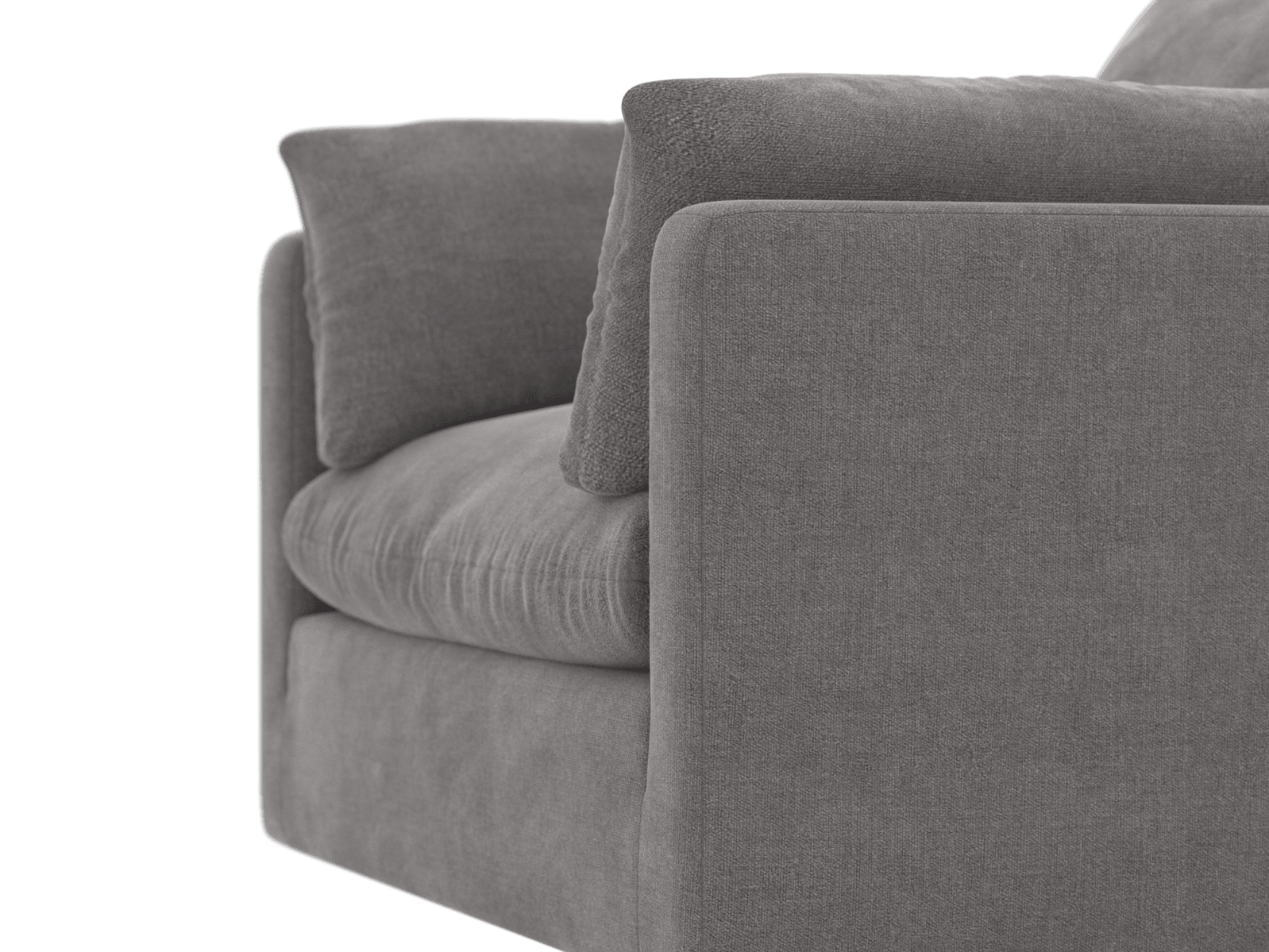 Willow Tribute Storm Armchair color Tribute Storm