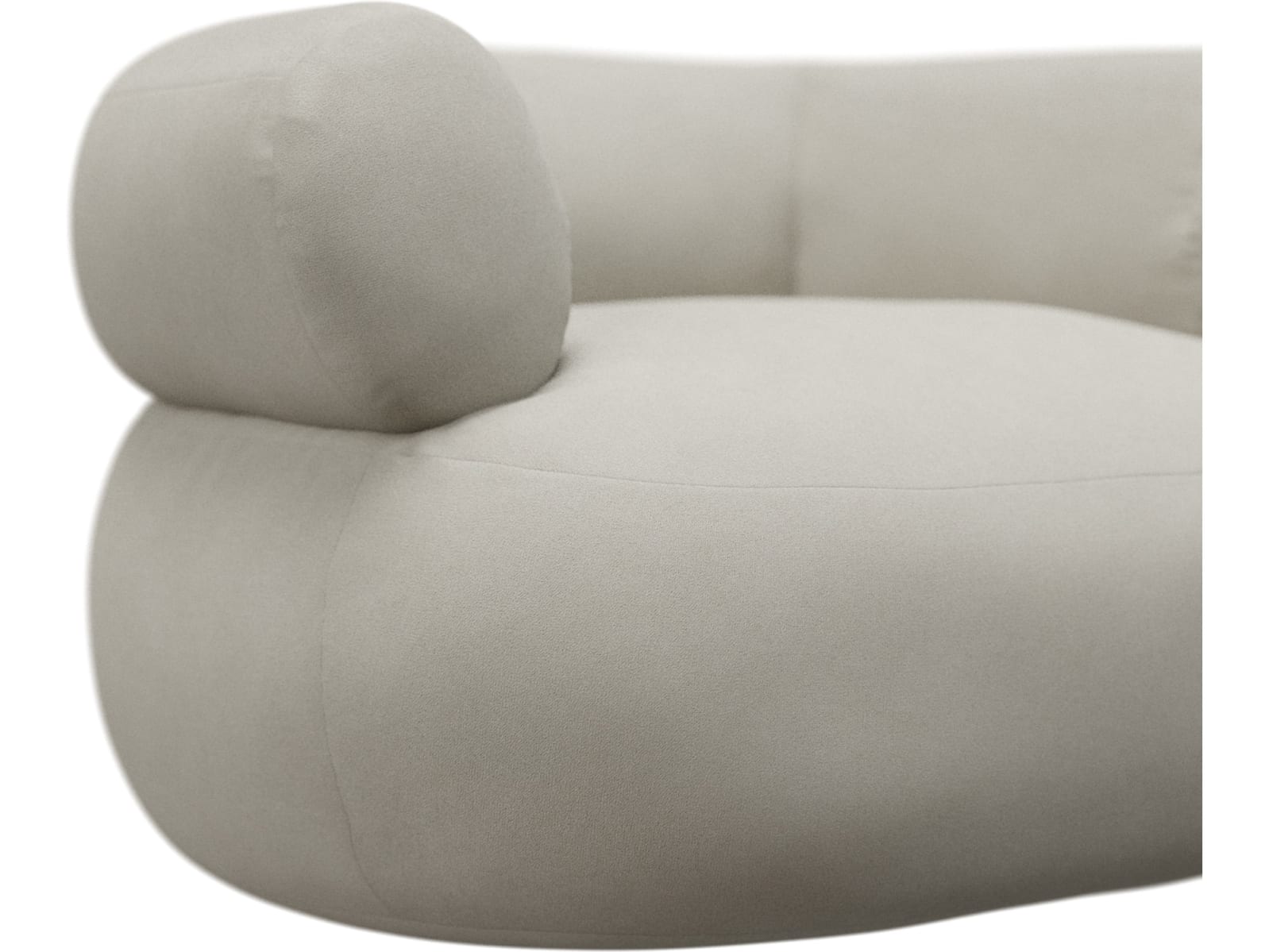 Colette California Ivory Swivel Armchair color California Ivory