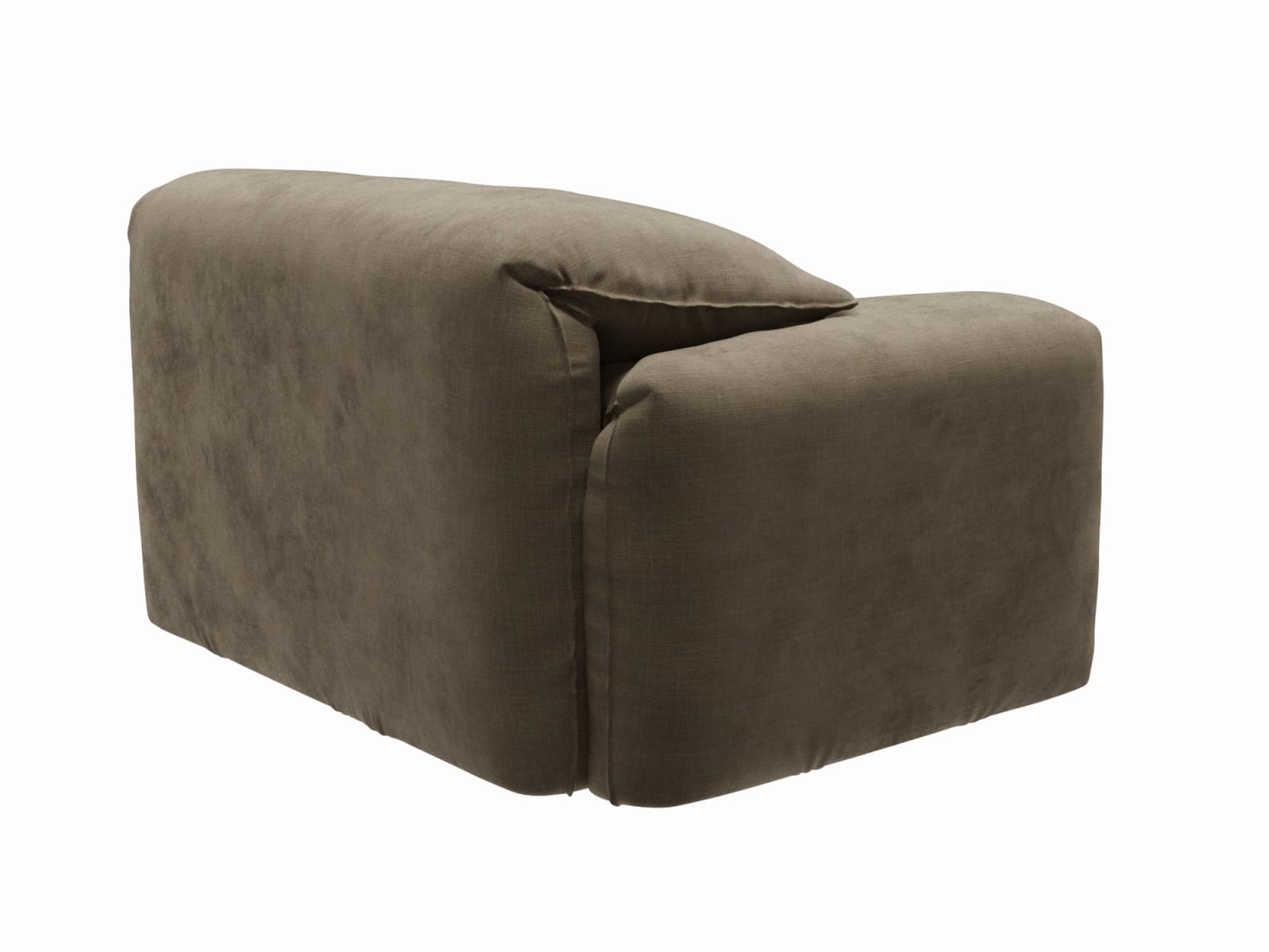 Clarence Tribute Walnut 2 Seat Left Arm Facing Sofa Module color Tribute Walnut