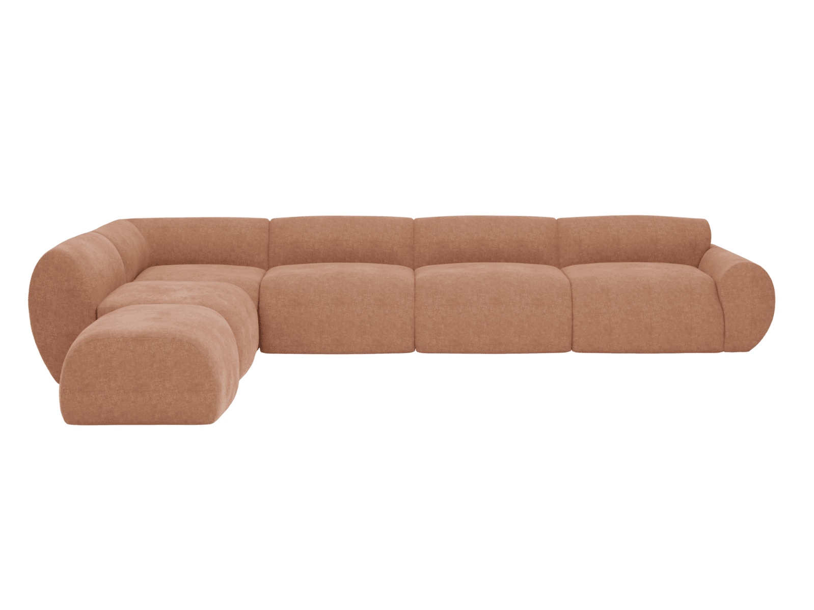 Malmo Muse Dusk Sofa - 6 Seater LAF Terminal color Muse Dusk