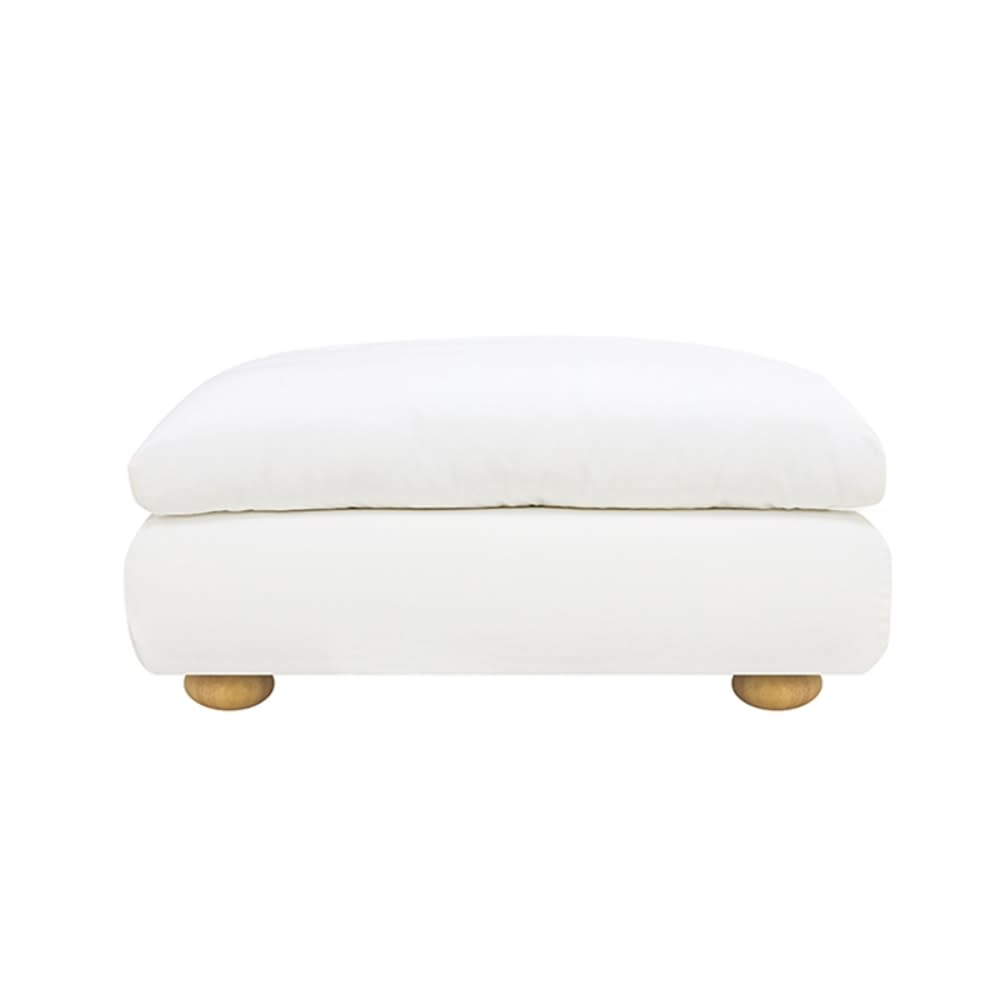 Tully Muse Frost Ottoman color Muse Frost
