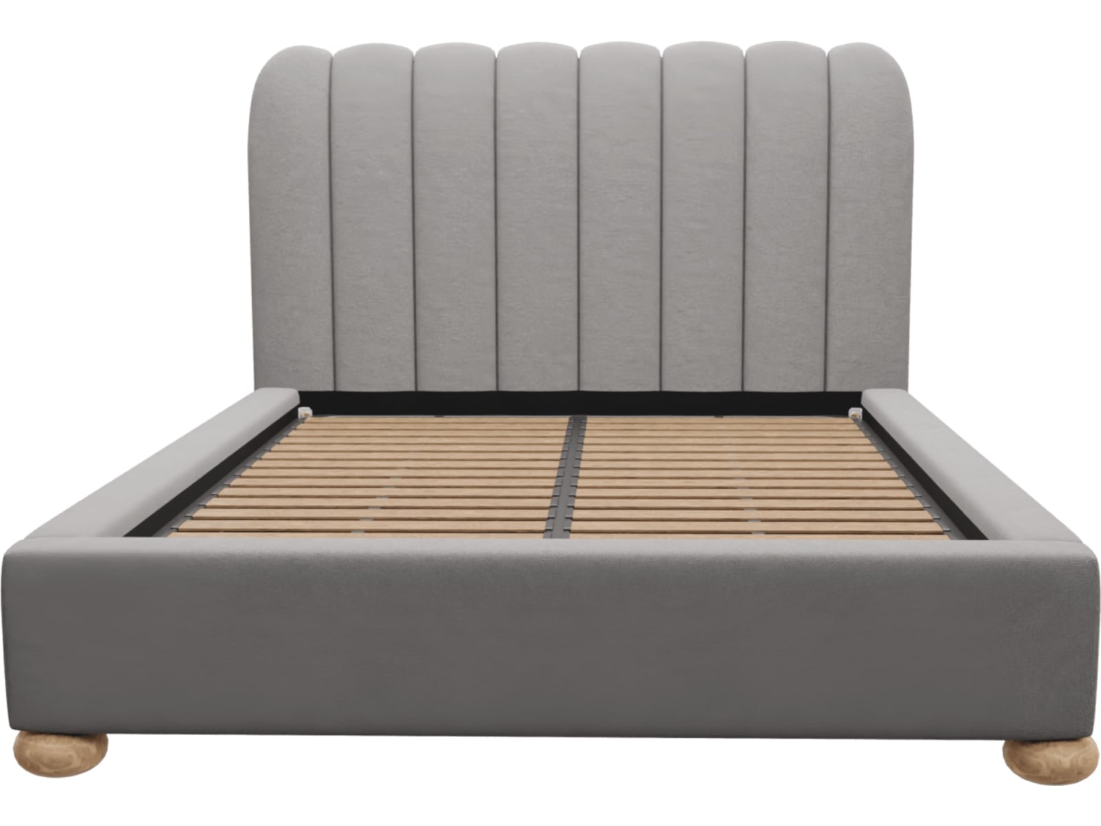 Maeve Bed View Steel color View Steel