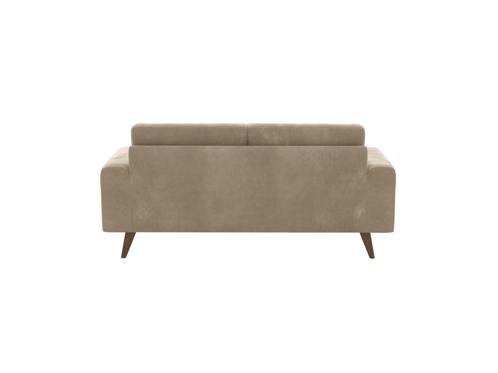 Dane Muse Soft Brown Sofa - 2 Seater color Muse Soft Brown