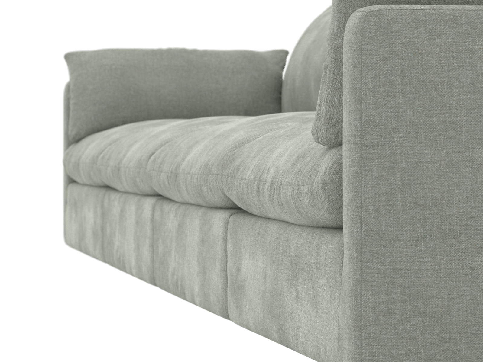 Willow Avon Sage Modular Sofa - 4 Seater color Avon Sage